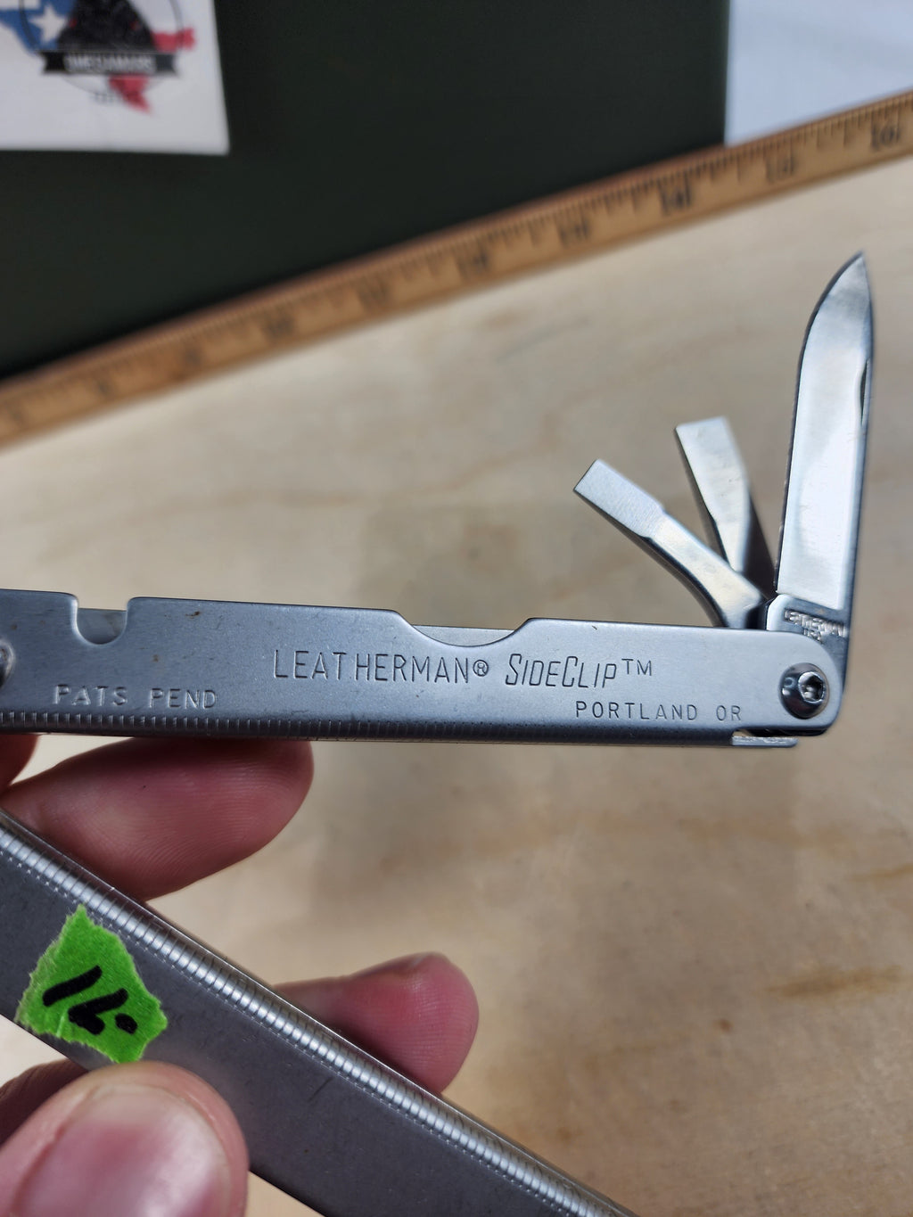 Leatherman SideClip #-71 Possible Rust, Light Usage, 0398/0498