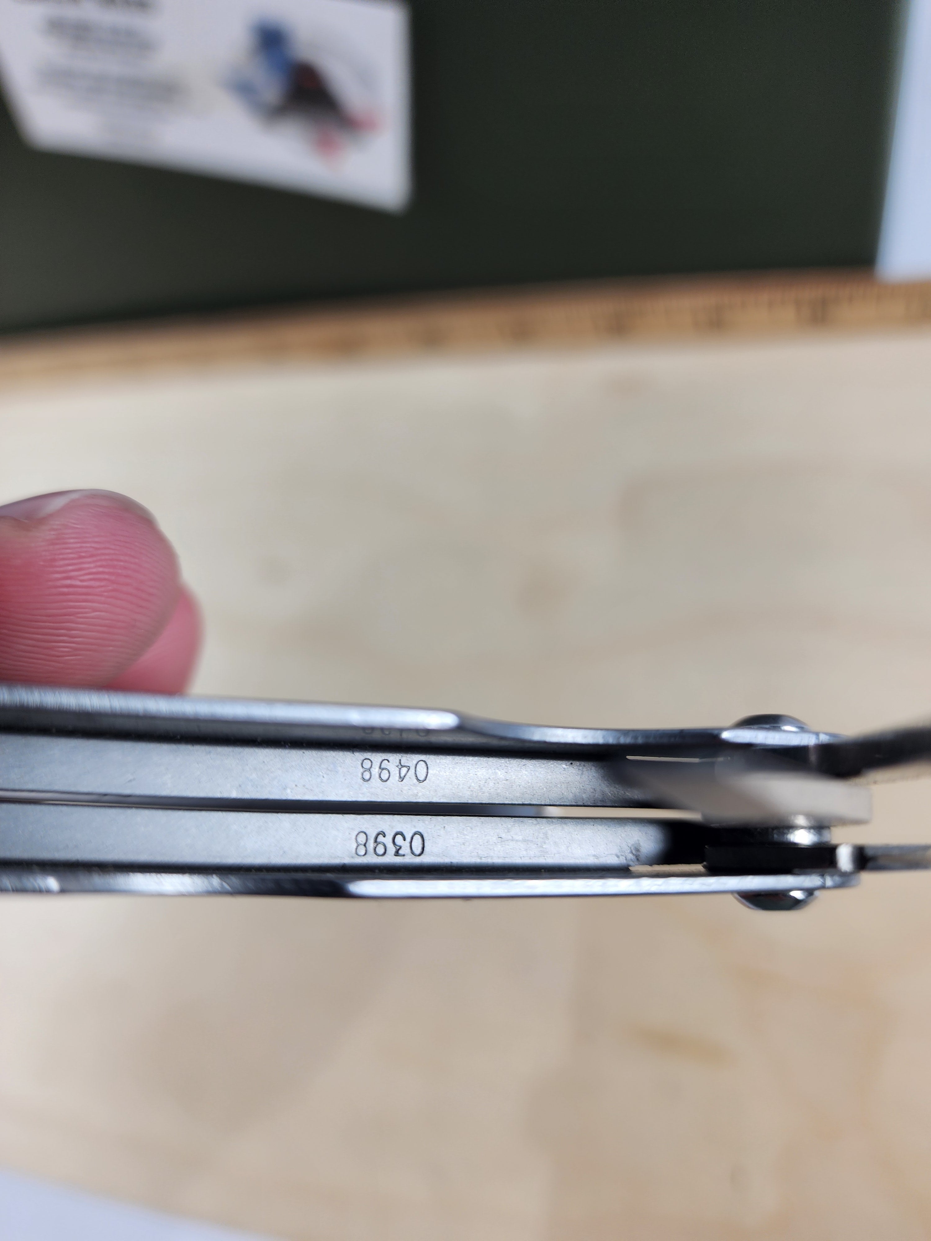Leatherman SideClip #-71 Possible Rust, Light Usage, 0398/0498