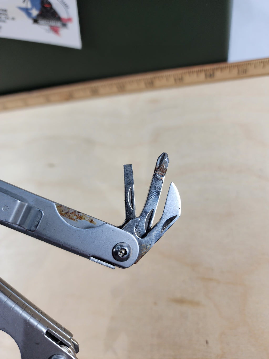 Leatherman SideClip #-71 Possible Rust, Light Usage, 0398/0498