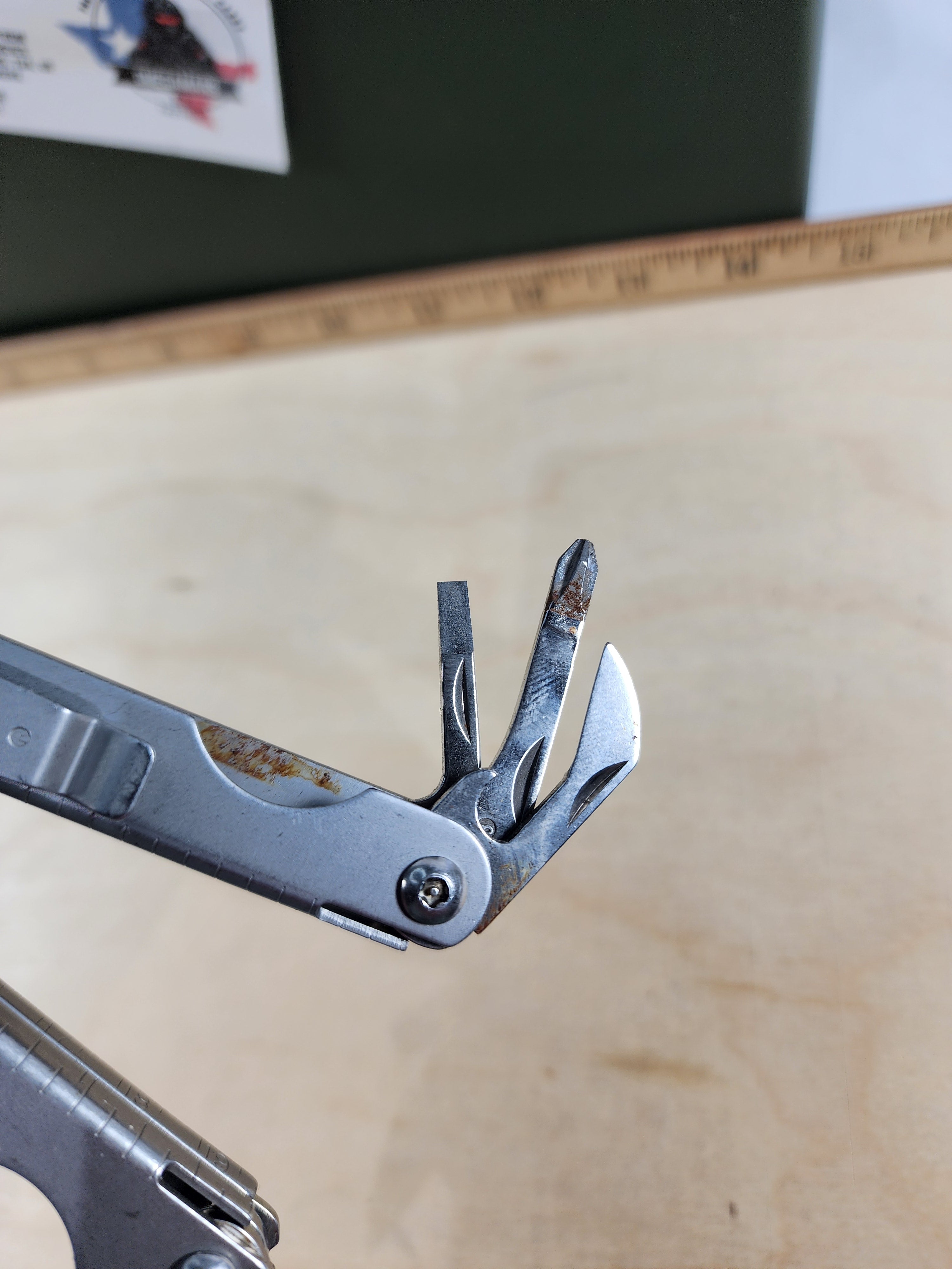 Leatherman SideClip #-71 Possible Rust, Light Usage, 0398/0498