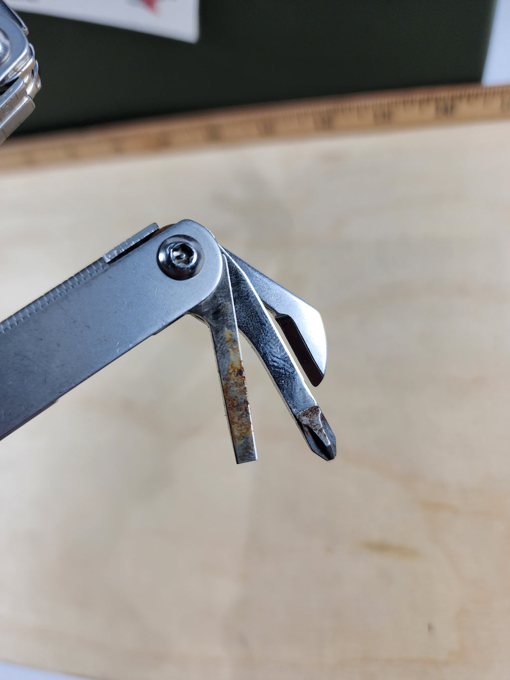 Leatherman SideClip #-71 Possible Rust, Light Usage, 0398/0498