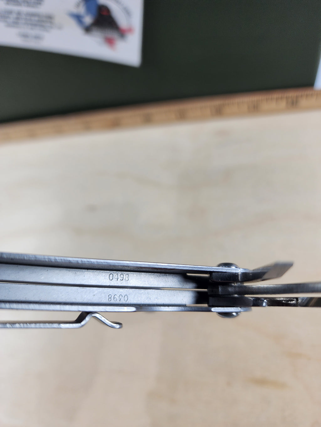 Leatherman SideClip #-71 Possible Rust, Light Usage, 0398/0498