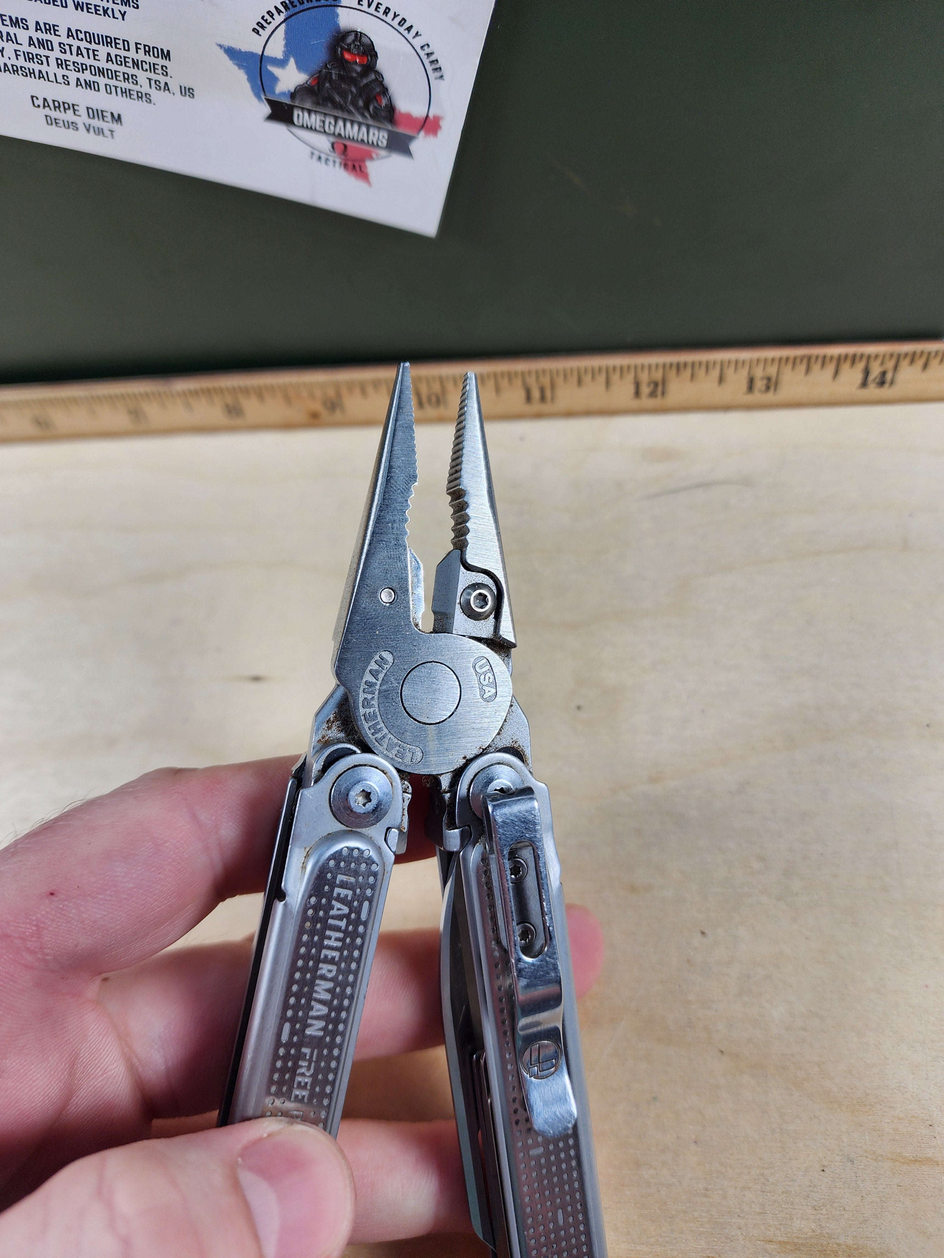 Leatherman Free P2 #-73 Light Usage, dirty