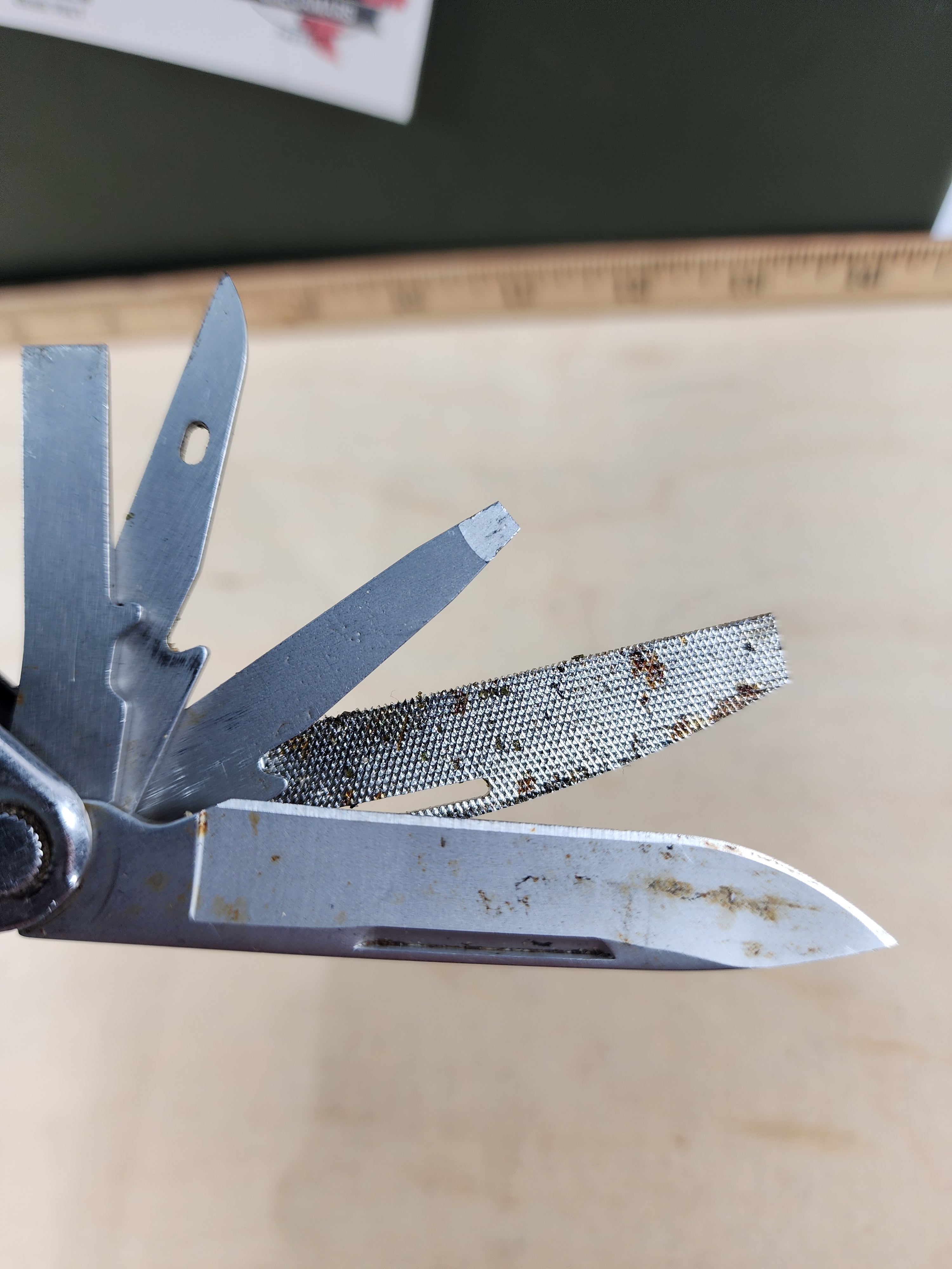 Leatherman Rebar #-75 Light Usage, dirty, possible rust