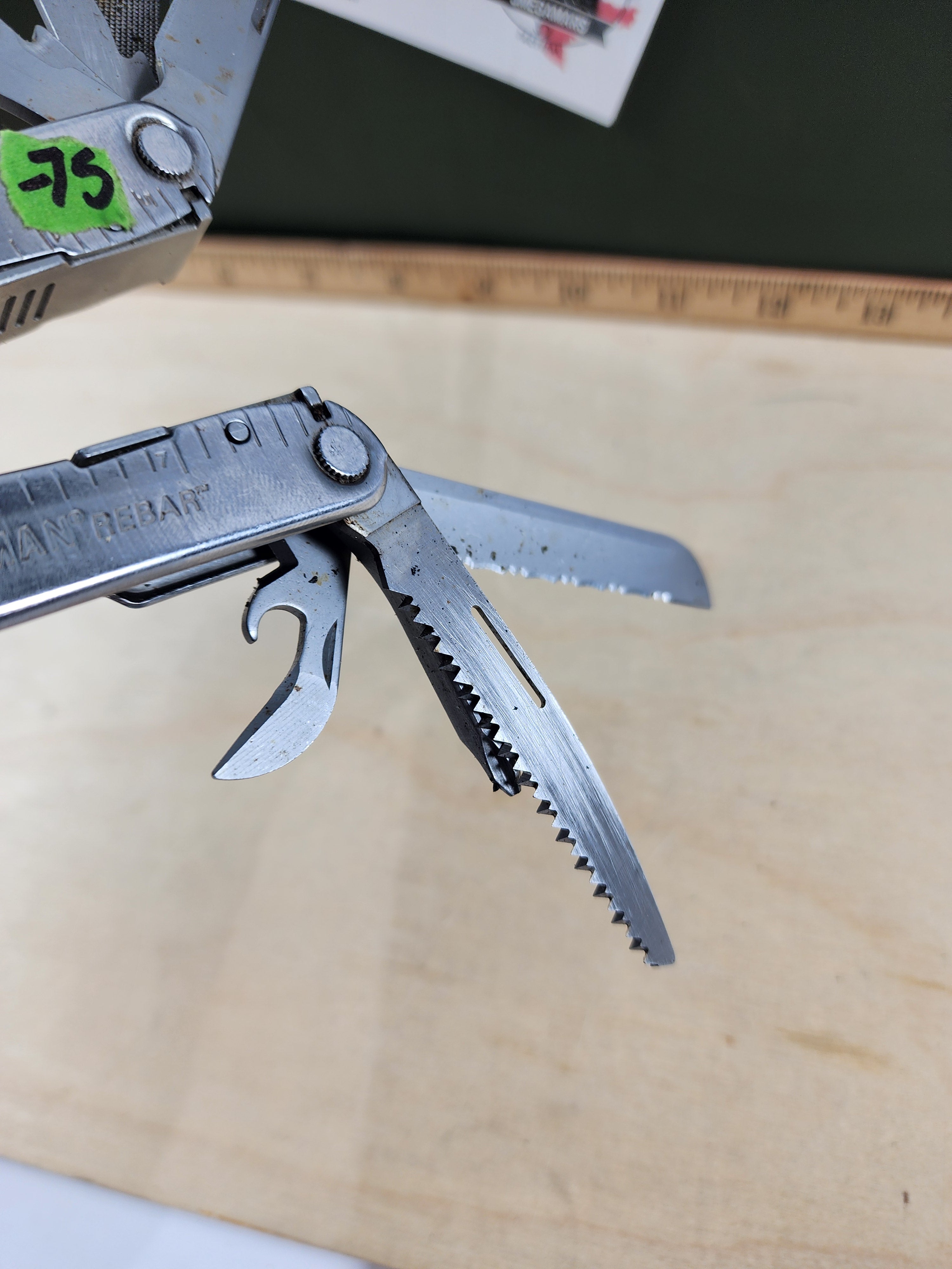 Leatherman Rebar #-75 Light Usage, dirty, possible rust