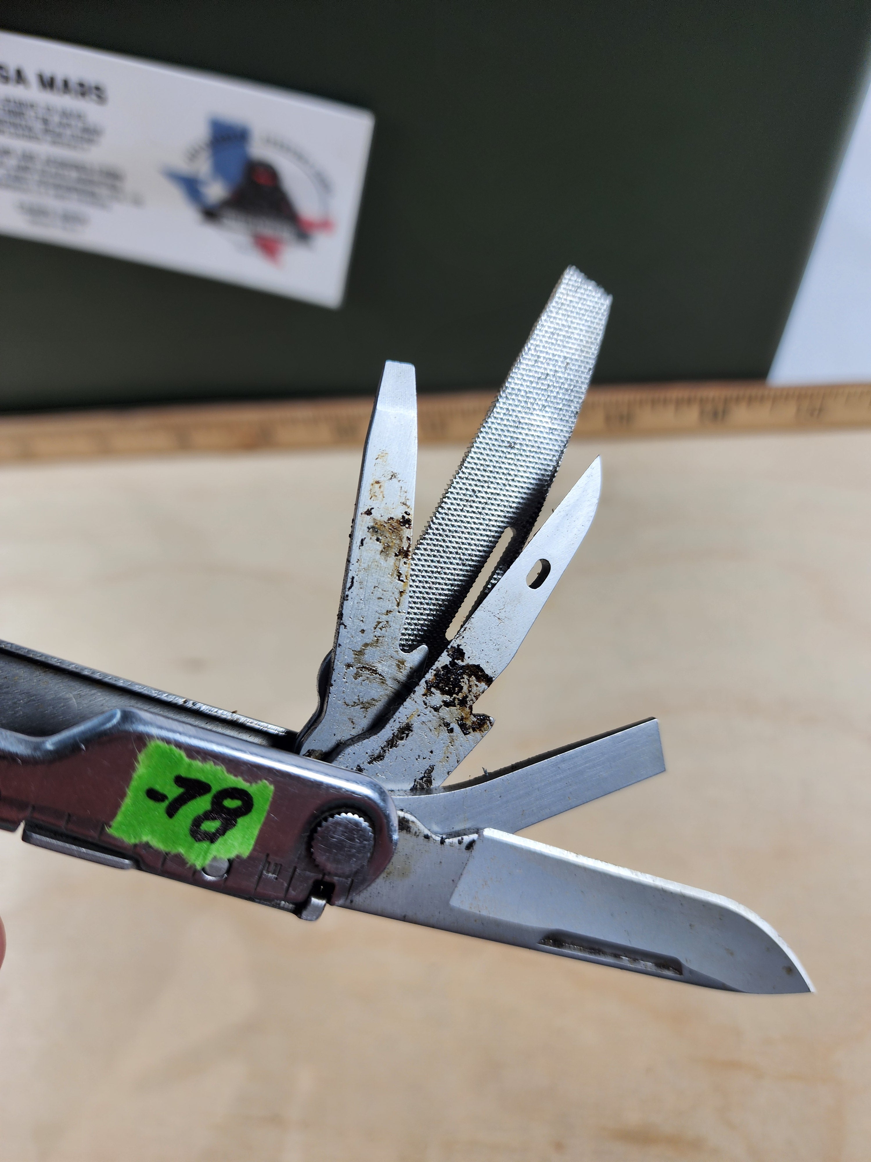 Leatherman Rebar #-78 Very Dirty, possible rust