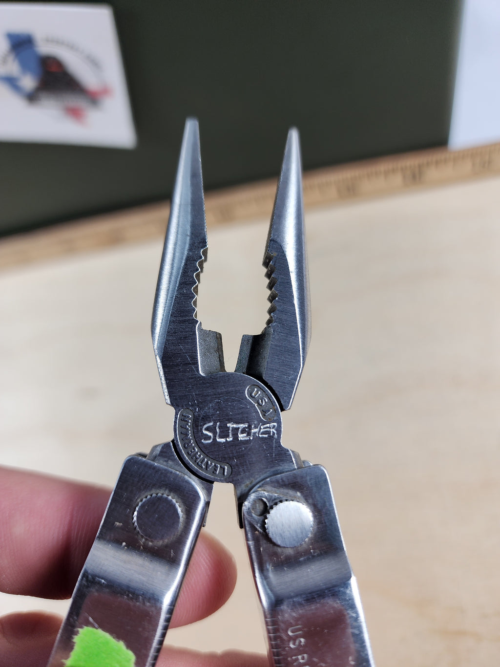 Leatherman PST #-81 Original, light usage, 0894/0994, small screwdriver slightly bent
