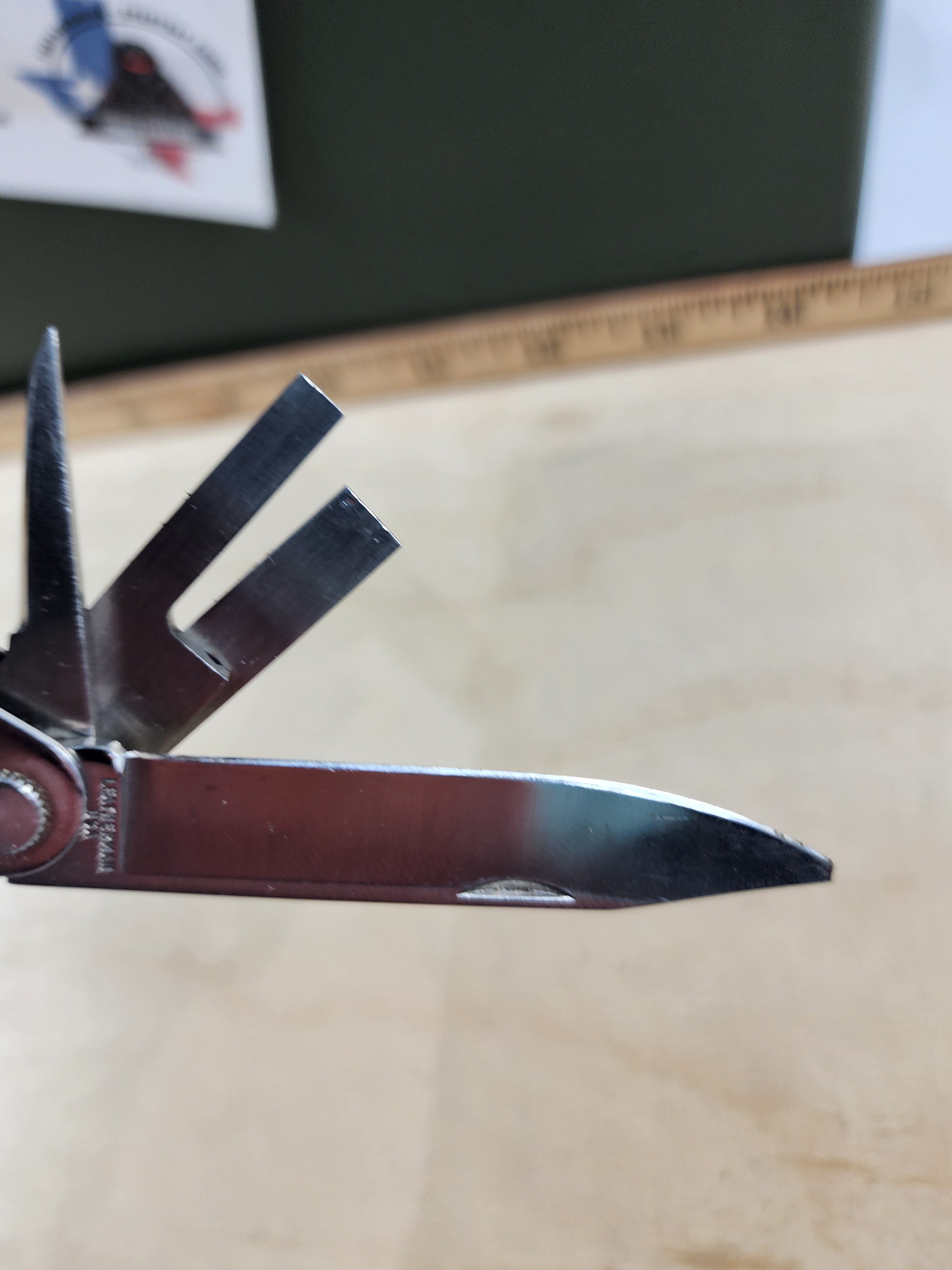 Leatherman PST #-81 Original, light usage, 0894/0994, small screwdriver slightly bent