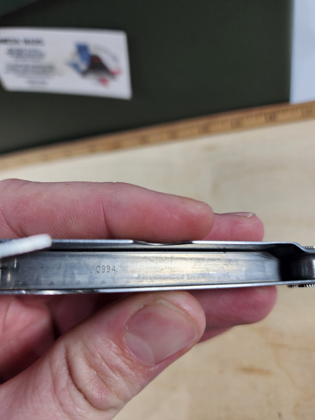 Leatherman PST #-81 Original, light usage, 0894/0994, small screwdriver slightly bent