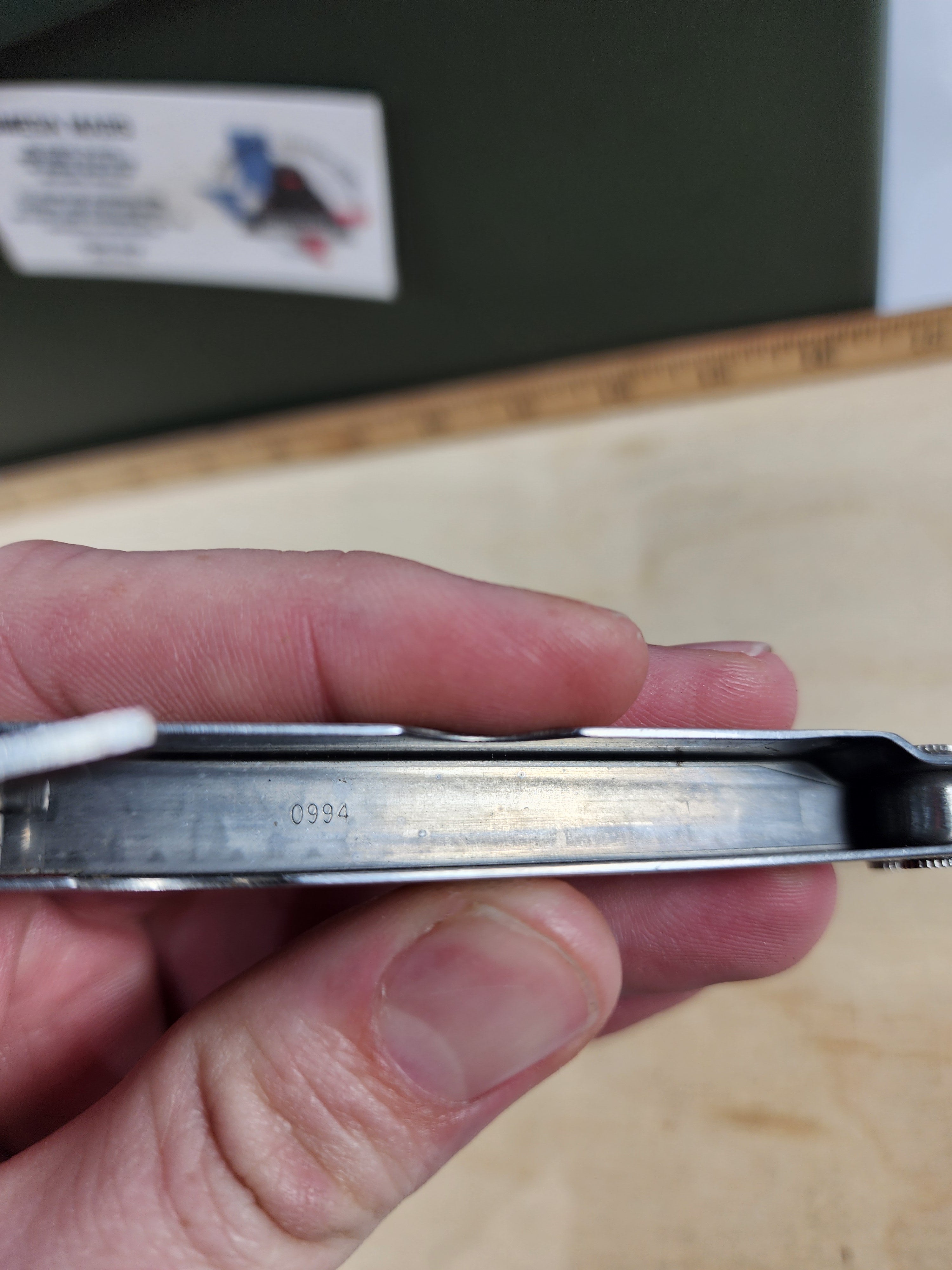 Leatherman PST #-81 Original, light usage, 0894/0994, small screwdriver slightly bent