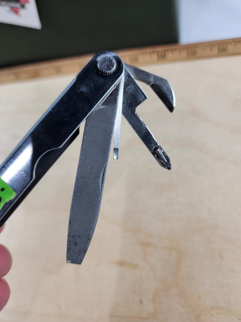 Leatherman PST #-81 Original, light usage, 0894/0994, small screwdriver slightly bent