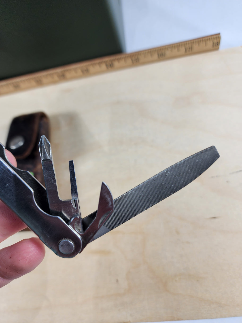 Leatherman PST #-84 Original, light usage, wire cutters chipped 0993 dates