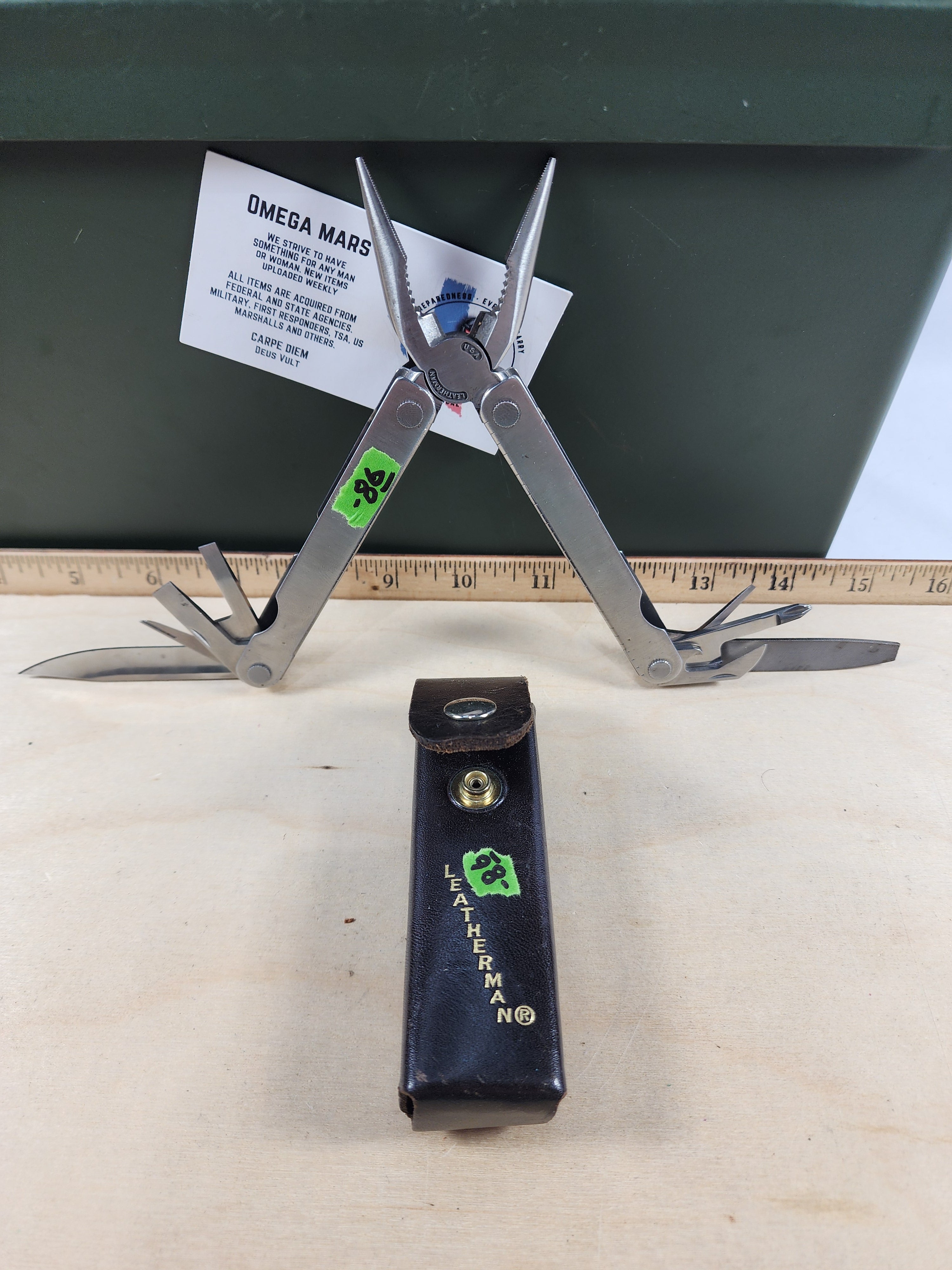 Leatherman PST #-86 Original, light usage, 0494 dates