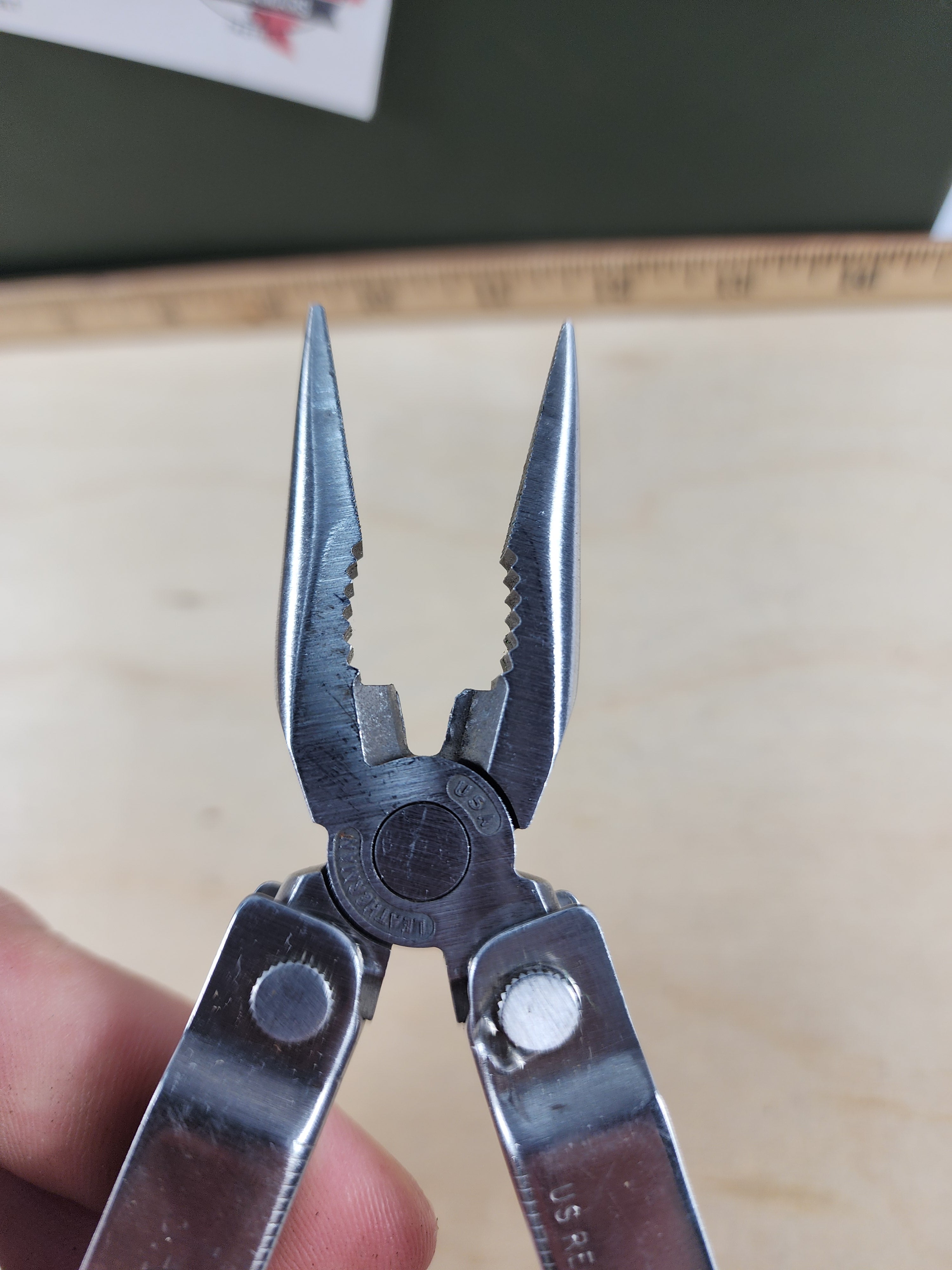 Leatherman PST #-87 Original, light usage, No dates, wire cutters damaged