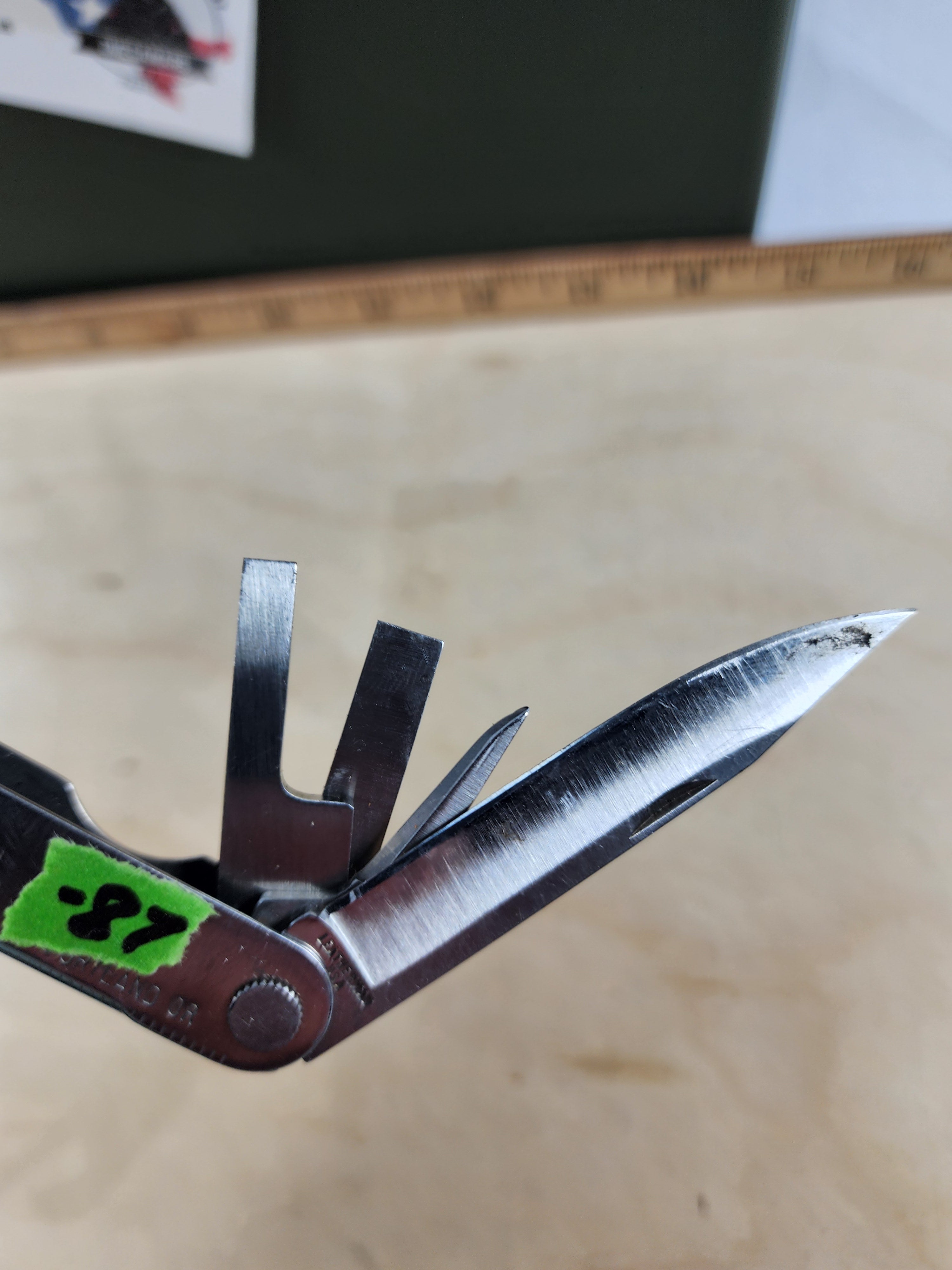 Leatherman PST #-87 Original, light usage, No dates, wire cutters damaged