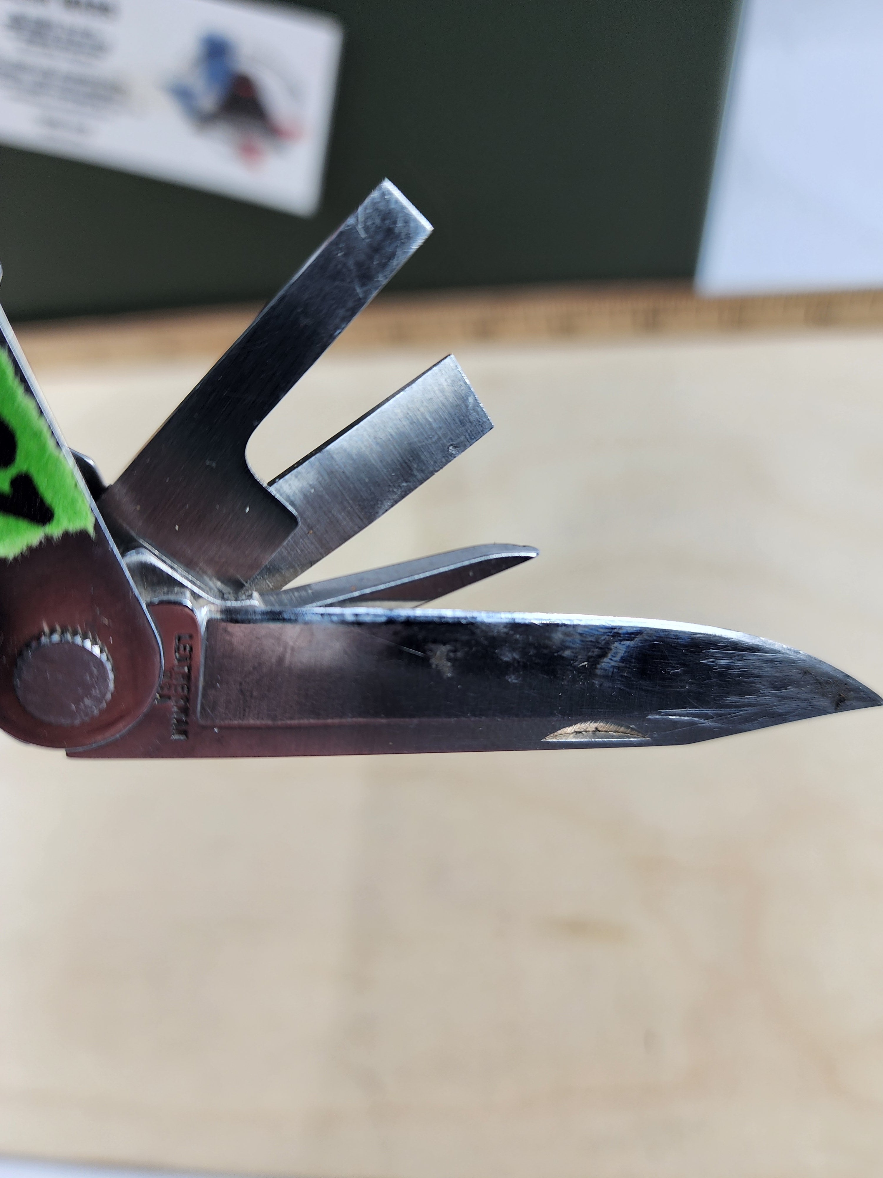Leatherman PST #-87 Original, light usage, No dates, wire cutters damaged