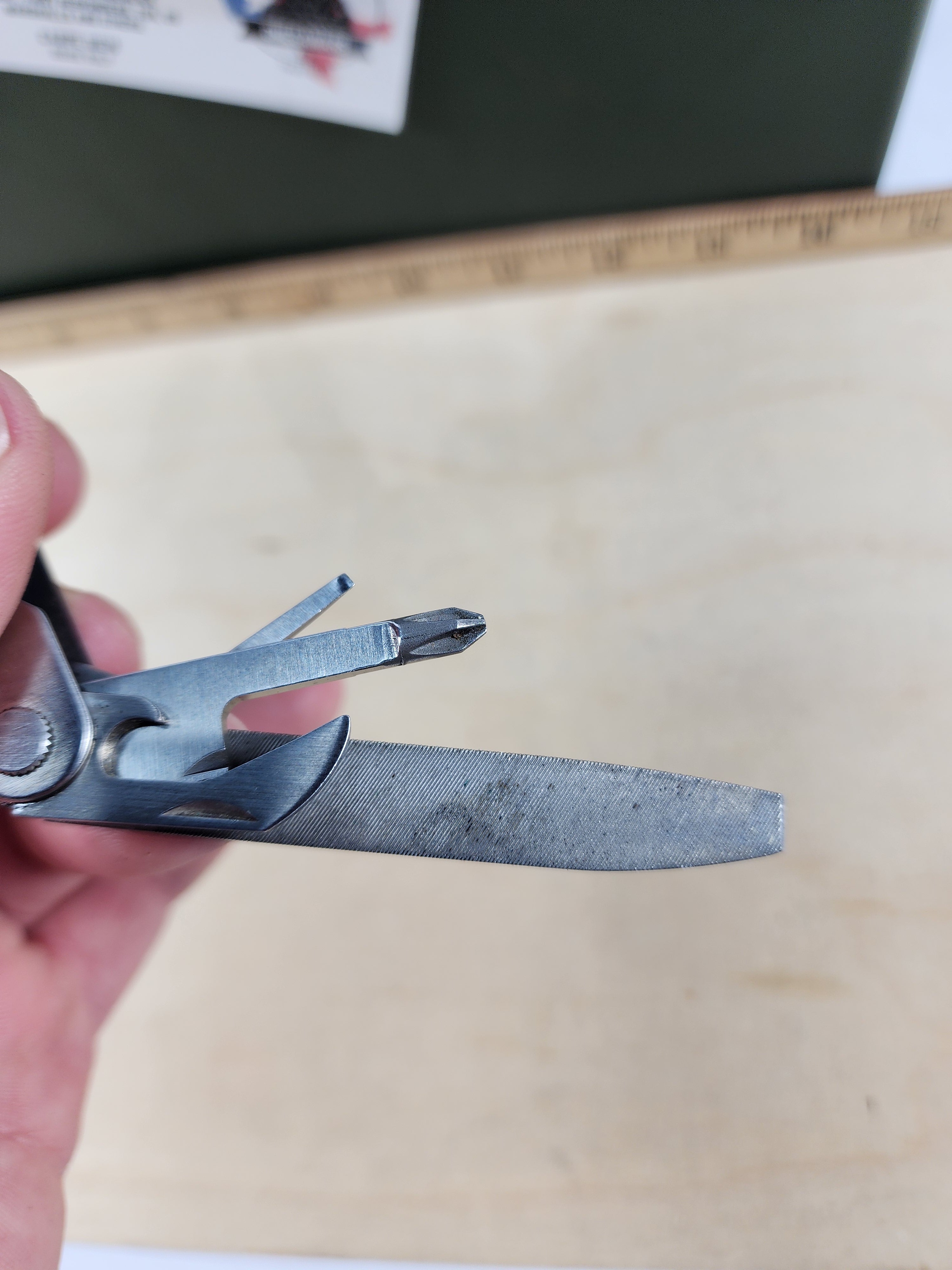 Leatherman PST #-87 Original, light usage, No dates, wire cutters damaged
