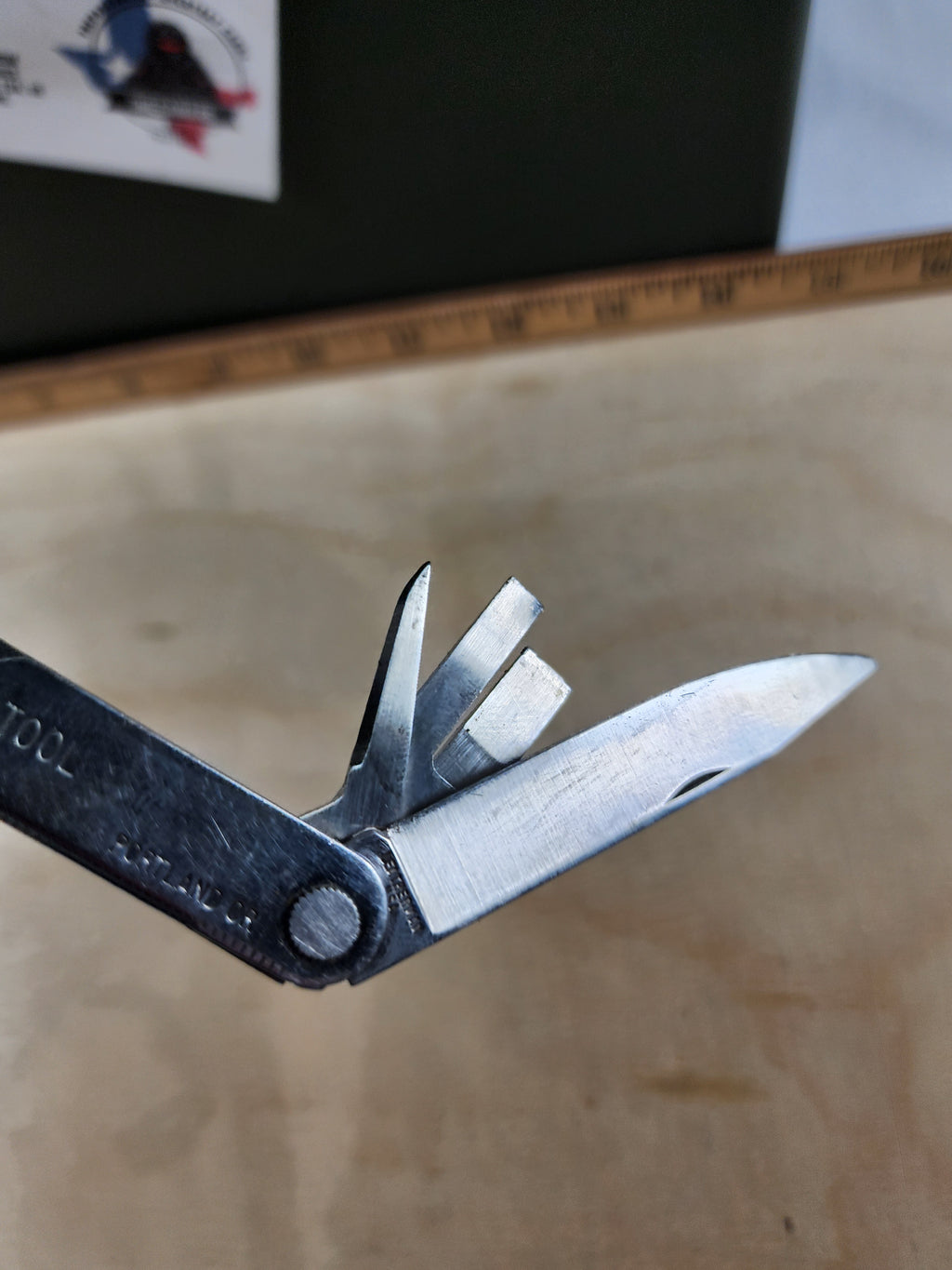 Leatherman PST #-90 Original, light usage, 0894 dates, wirecutter damaged