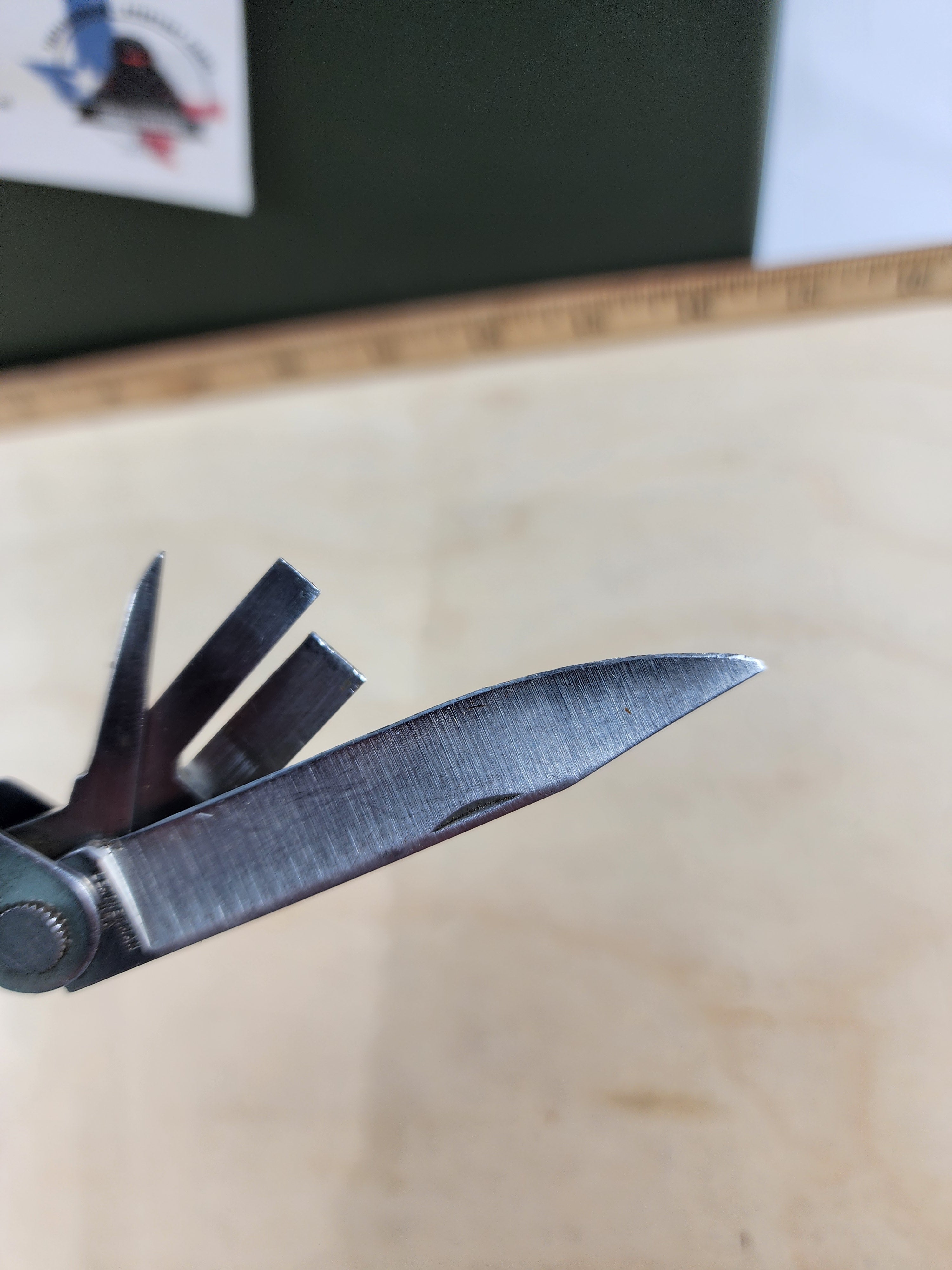 Leatherman PST #-90 Original, light usage, 0894 dates, wirecutter damaged