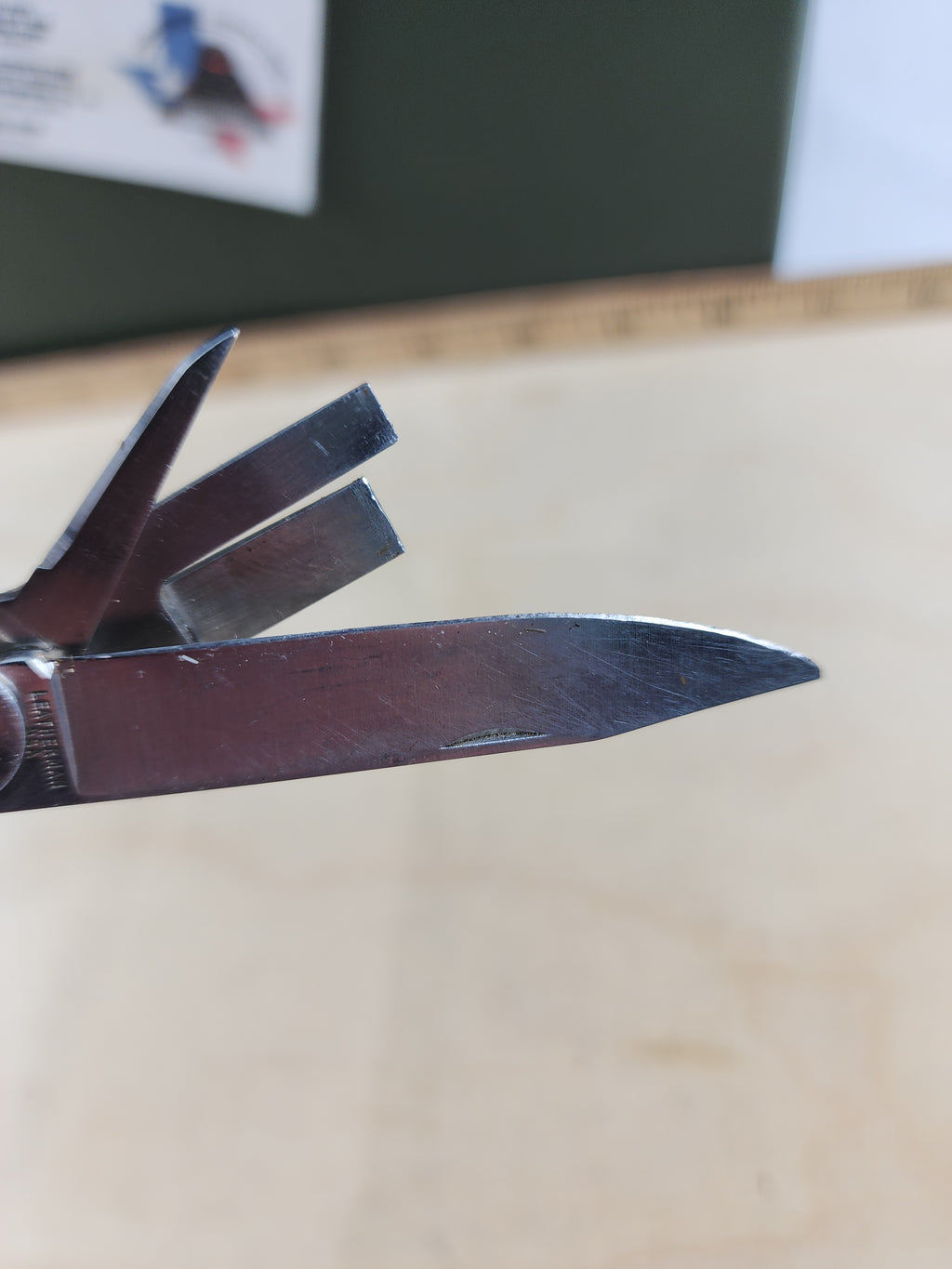 Leatherman PST #-90 Original, light usage, 0894 dates, wirecutter damaged