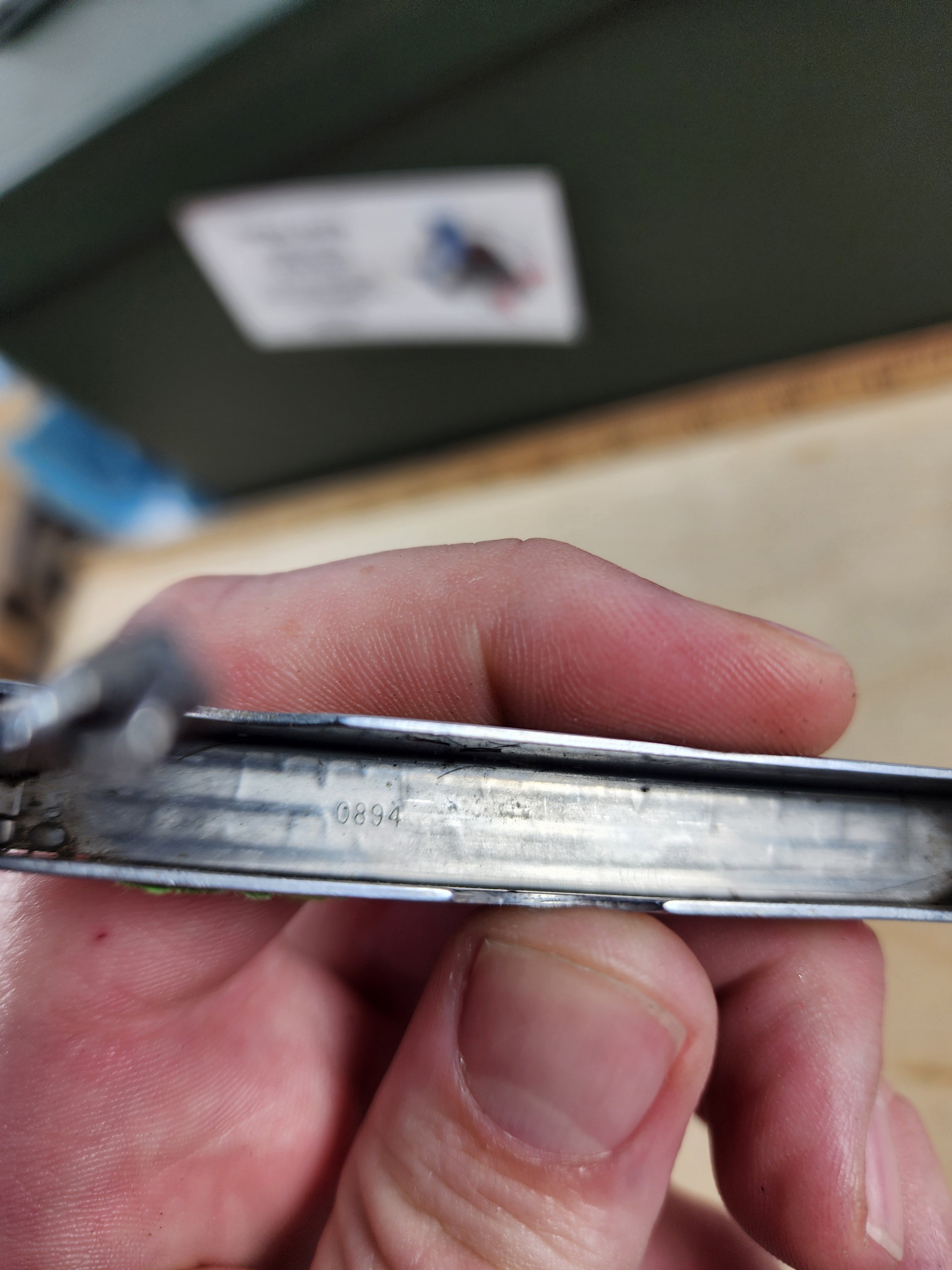 Leatherman PST #-90 Original, light usage, 0894 dates, wirecutter damaged