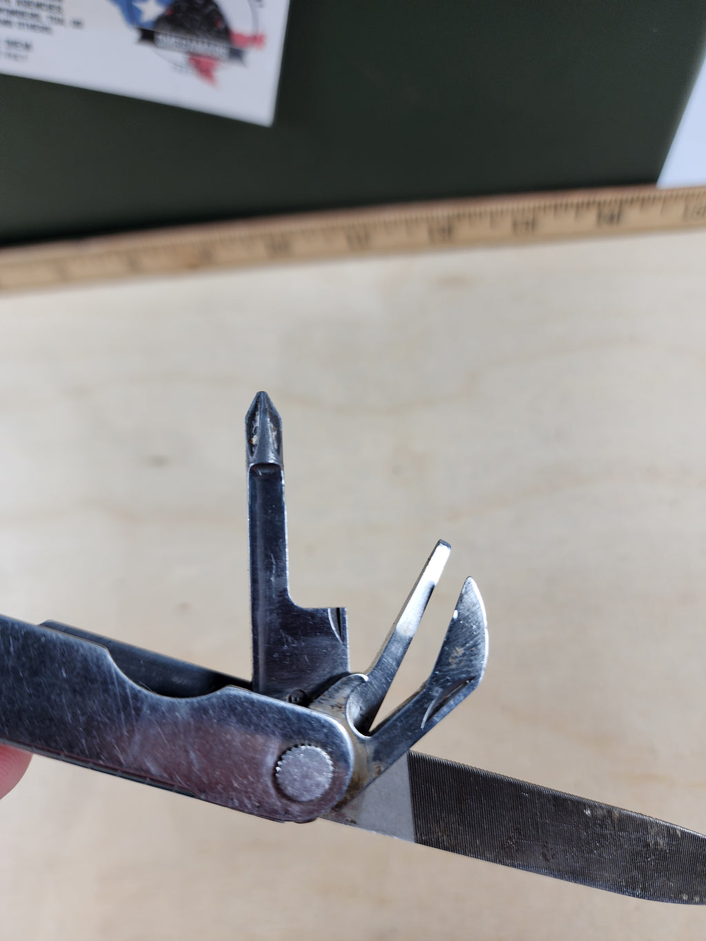 Leatherman PST #-90 Original, light usage, 0894 dates, wirecutter damaged