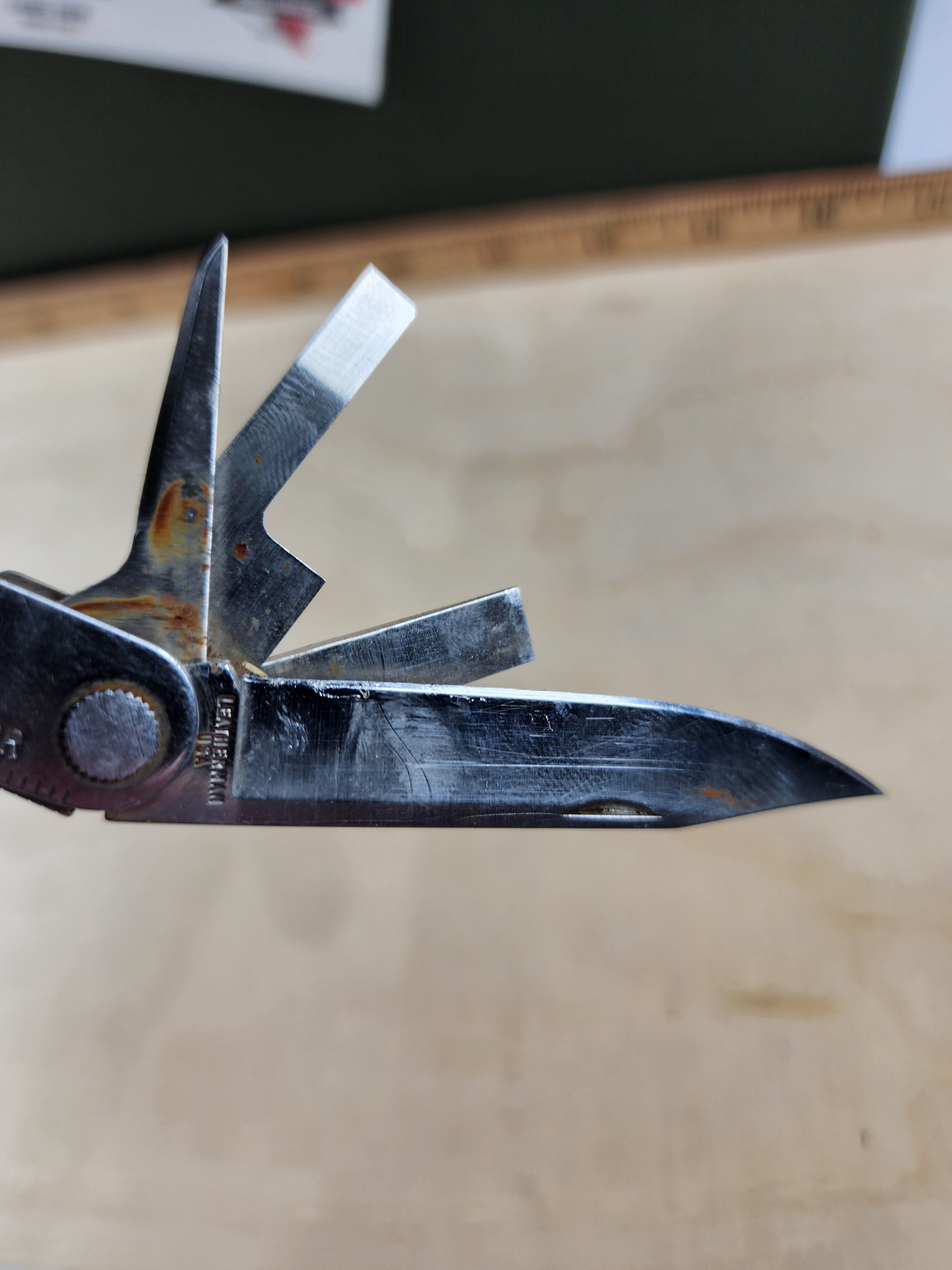 Leatherman PST #-95 Original, light usage, dirty/possible rust, 0495
