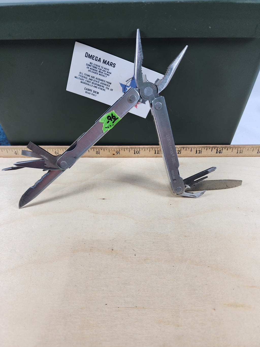 Leatherman PST II #-96 Original, light usage, dirty/possible rust, 0696/0796