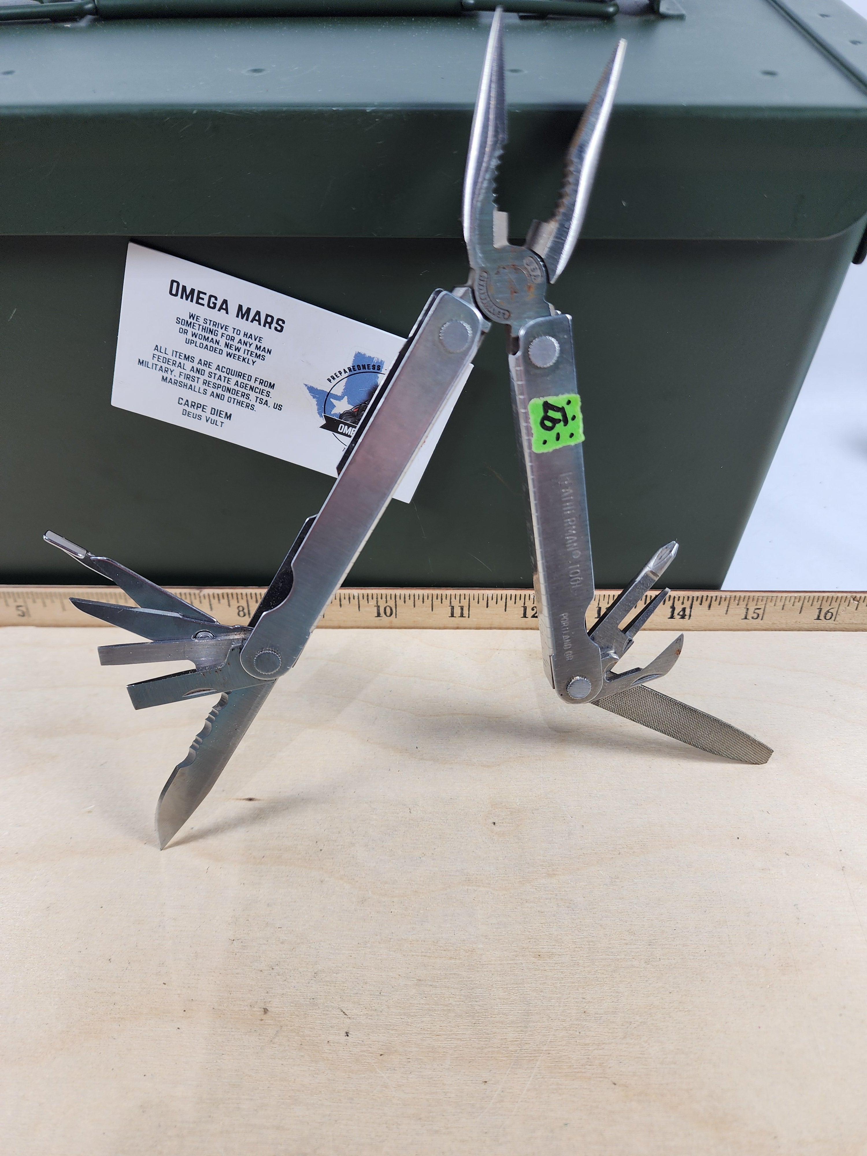 Leatherman PST II #-97 Original, light usage, dirty/possible rust, 0796/1096