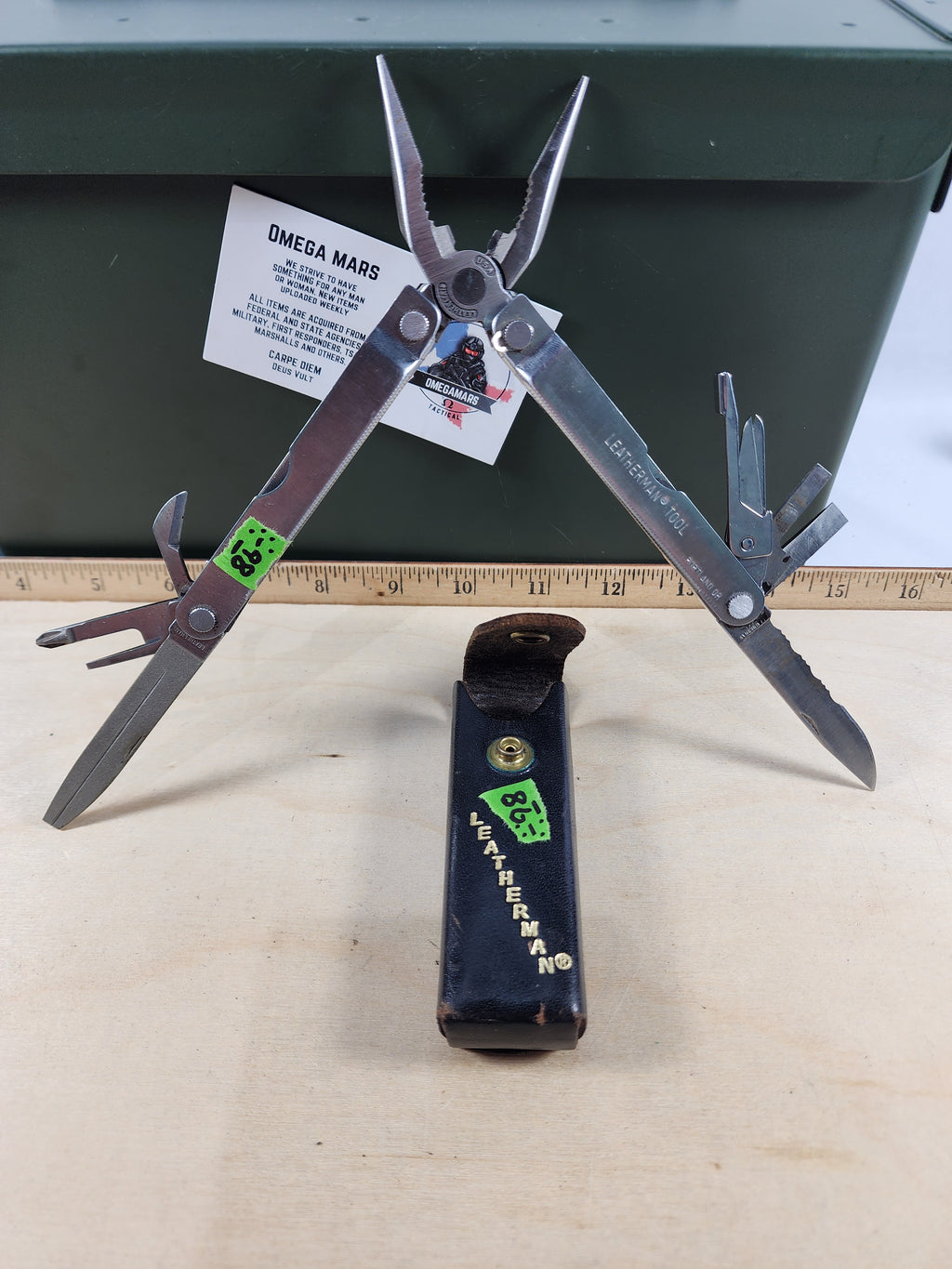 Leatherman PST II #-98 Original, light usage, dirty/possible rust, 0497/0597