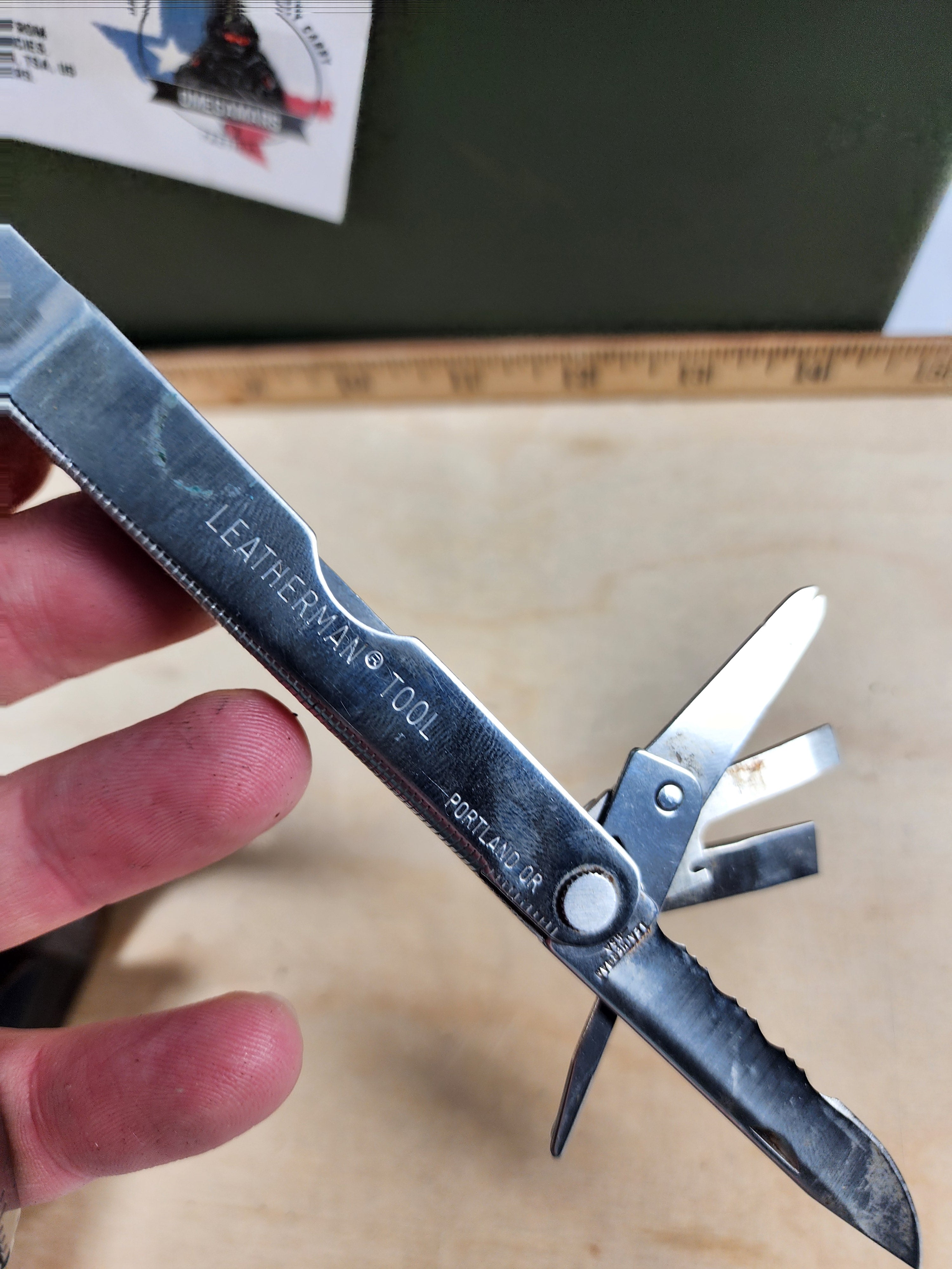 Leatherman PST II #-99 Original, light usage, dirty/possible rust, 0997/1197