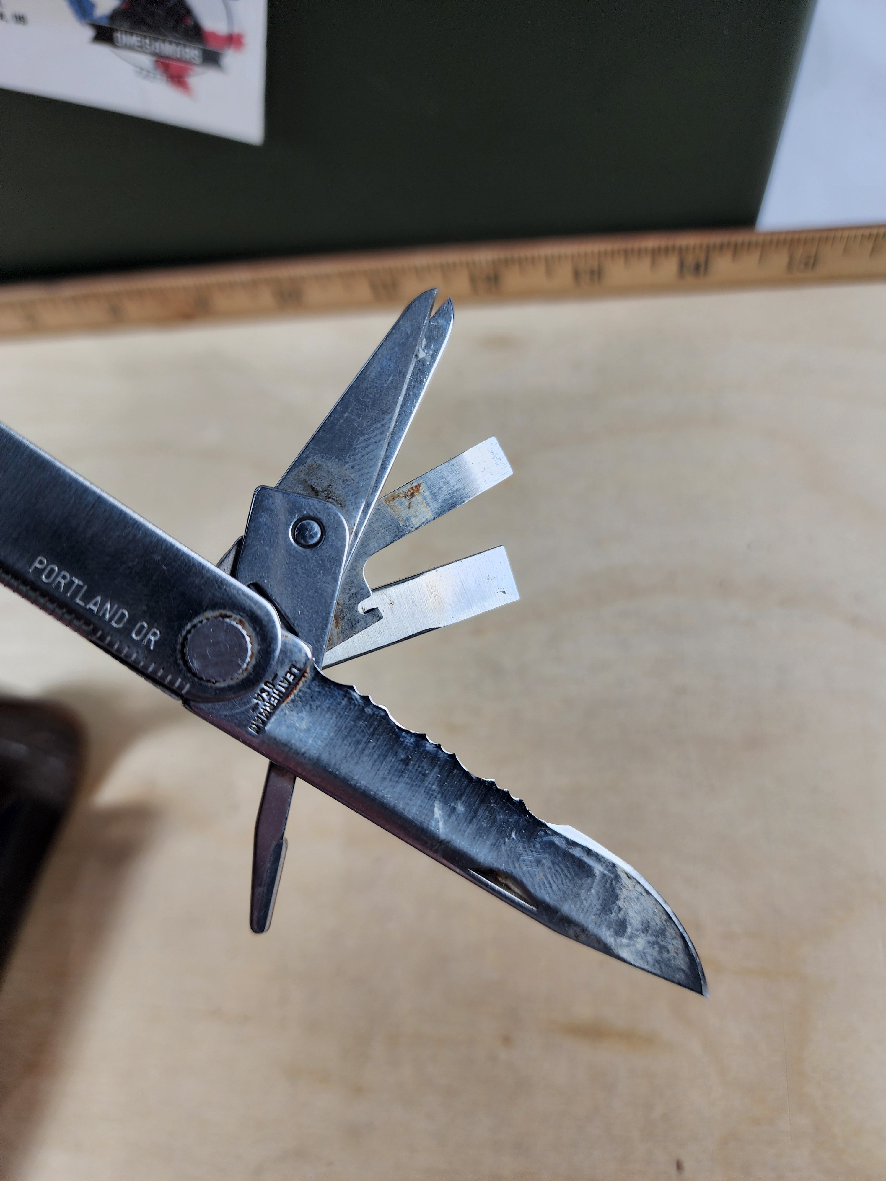 Leatherman PST II #-99 Original, light usage, dirty/possible rust, 0997/1197