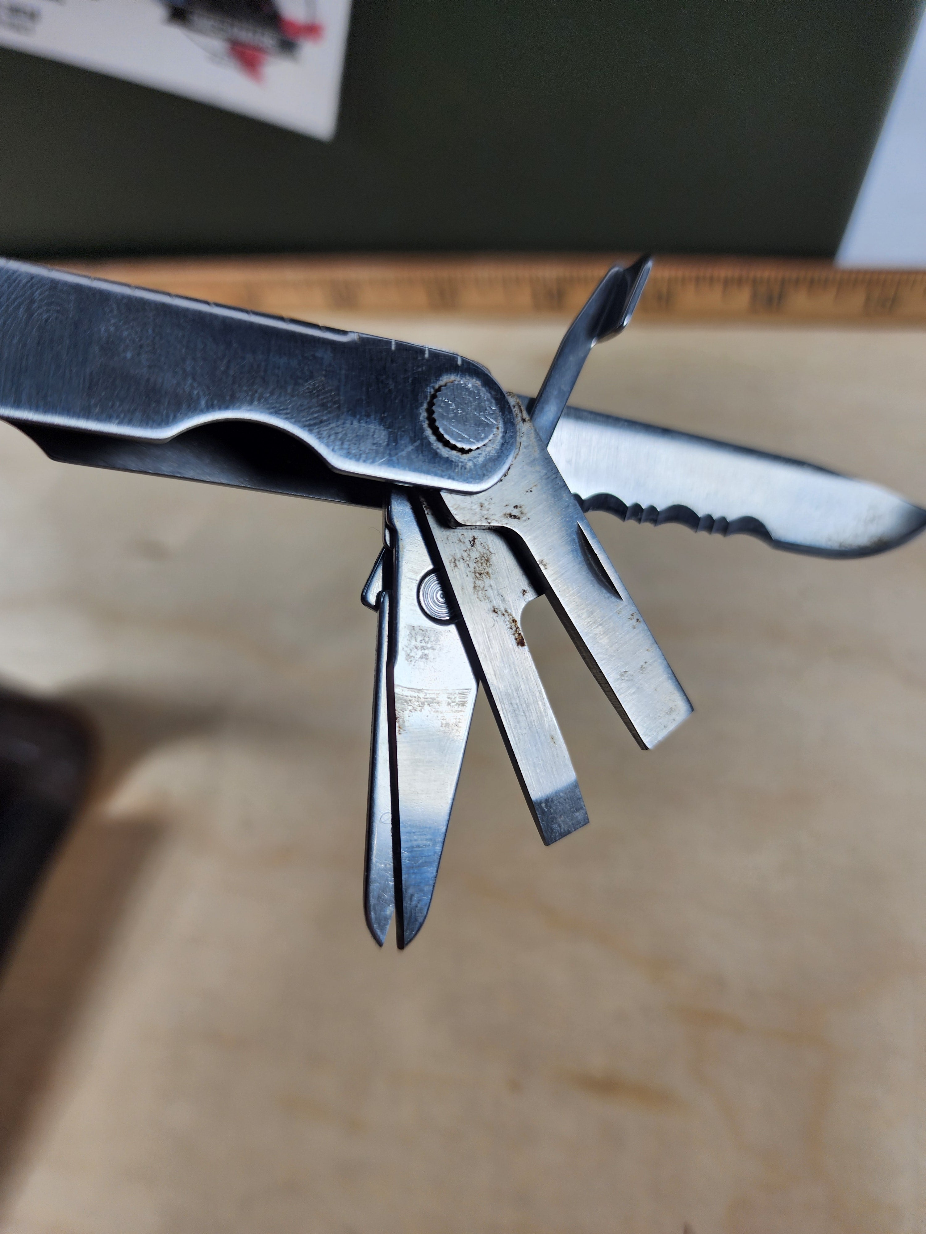 Leatherman PST II #-99 Original, light usage, dirty/possible rust, 0997/1197