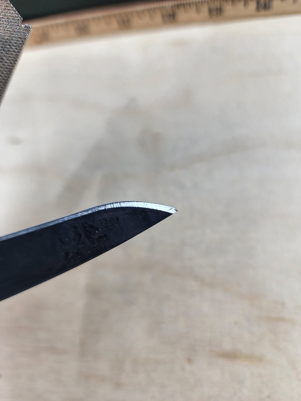 Leatherman Wave #-110 knife resharpened, light usage, dirty