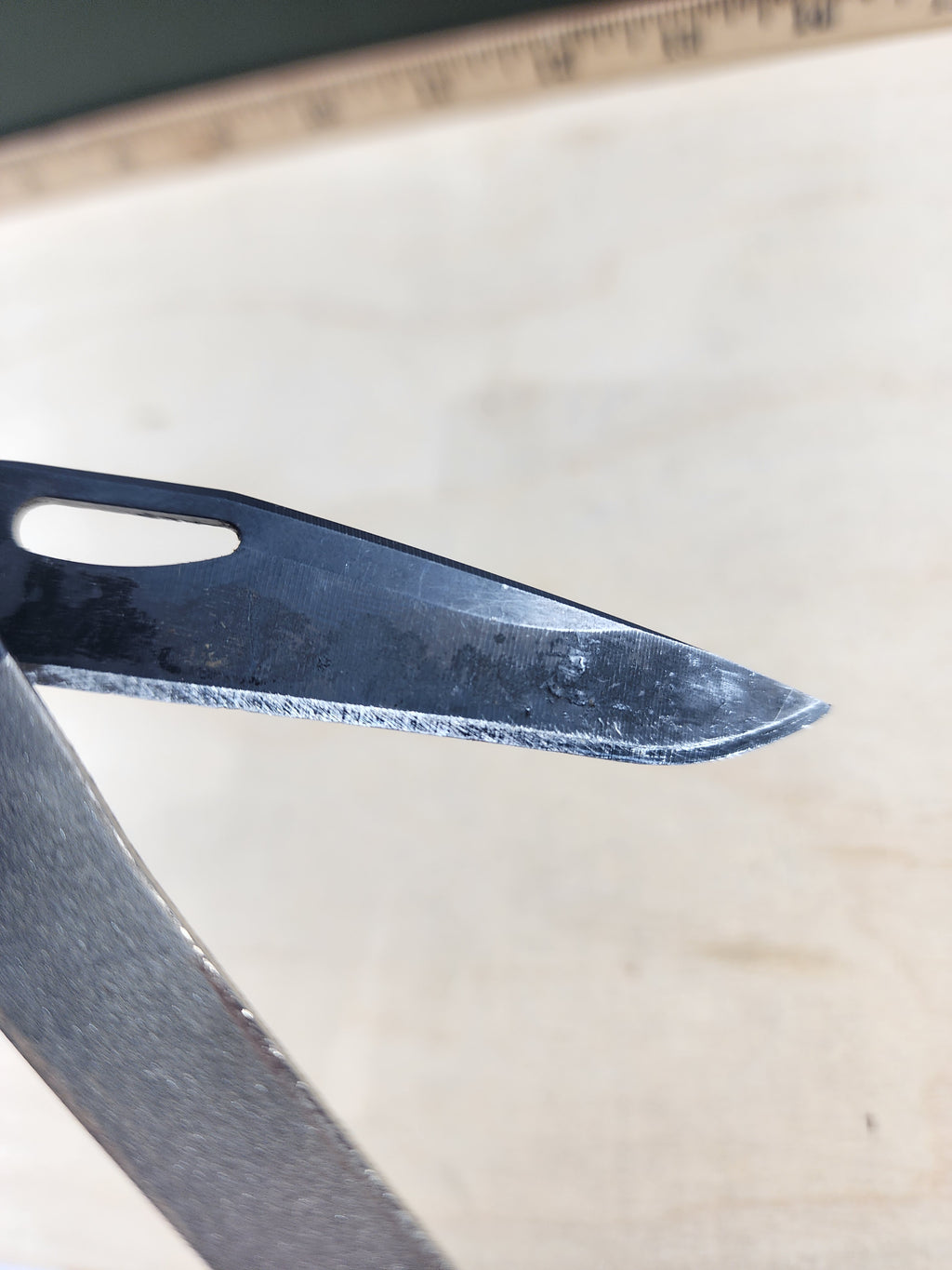 Leatherman Wave #-110 knife resharpened, light usage, dirty