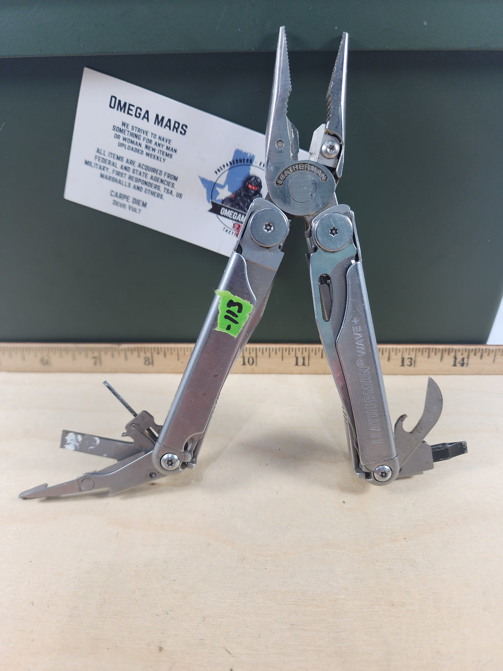Leatherman Wave Plus #-113 Dirty, well used