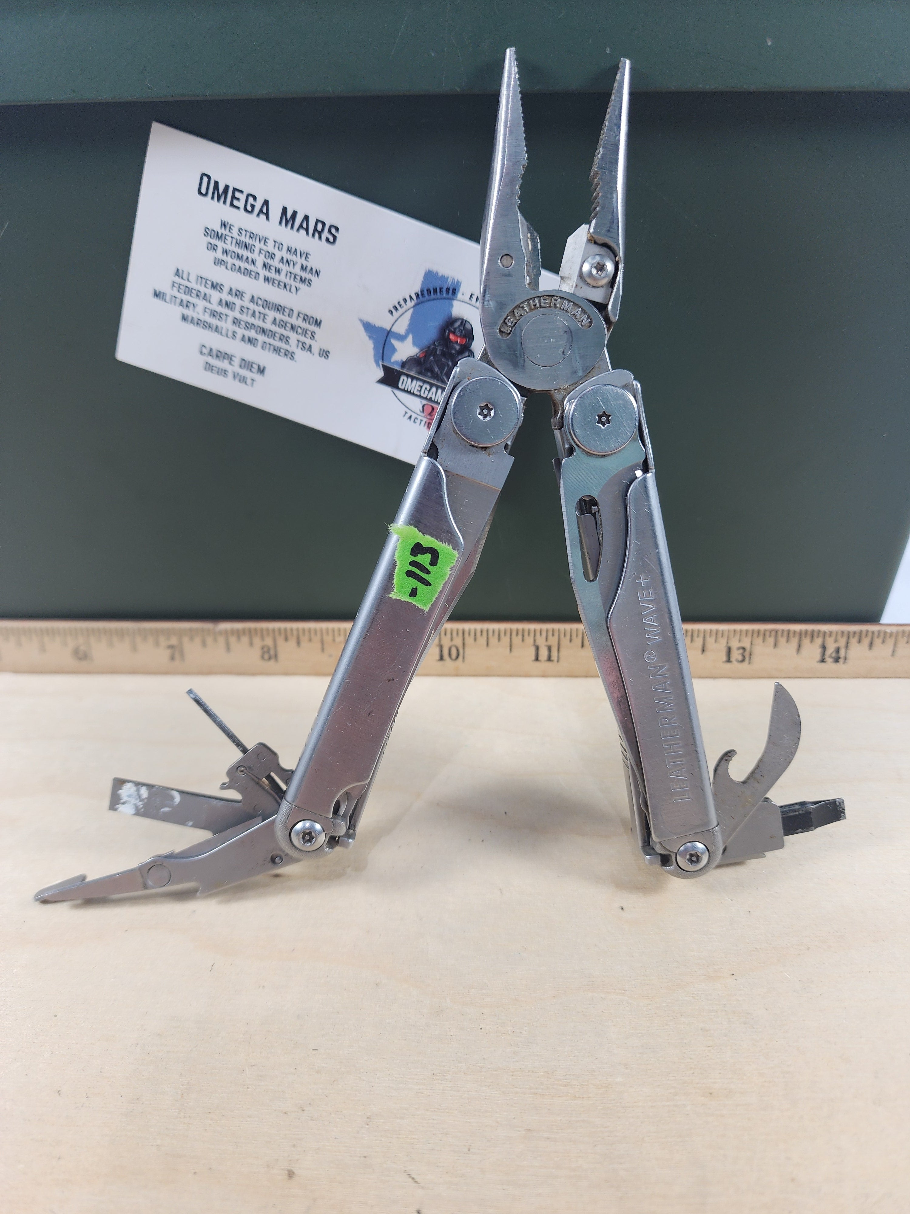 Leatherman Wave Plus #-113 Dirty, well used