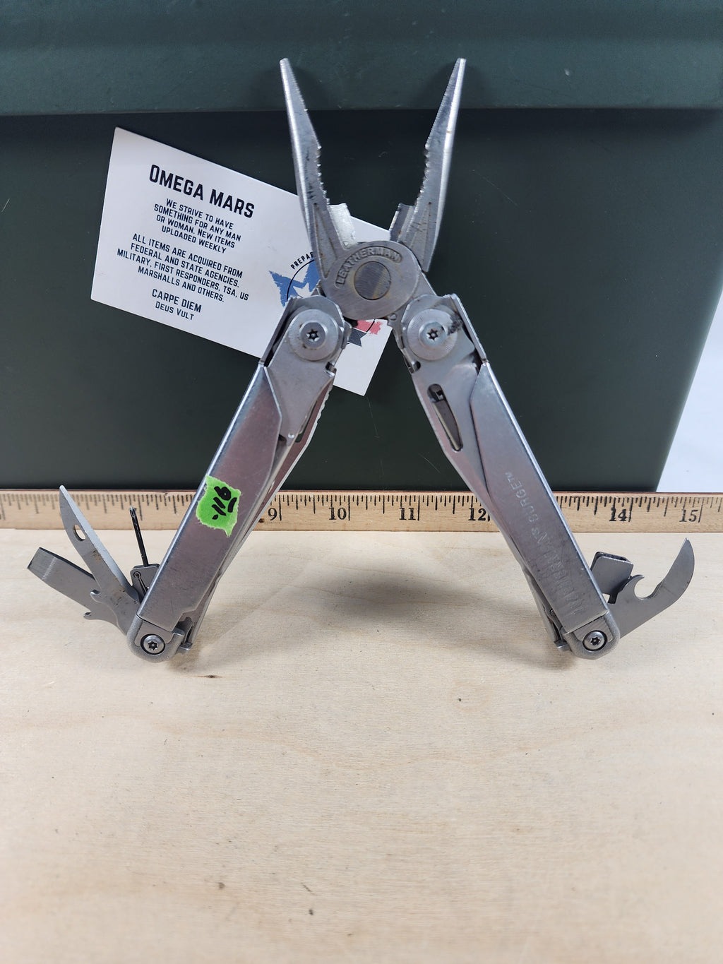 Leatherman Surge #-116 Dirty, knife dings, bit missing