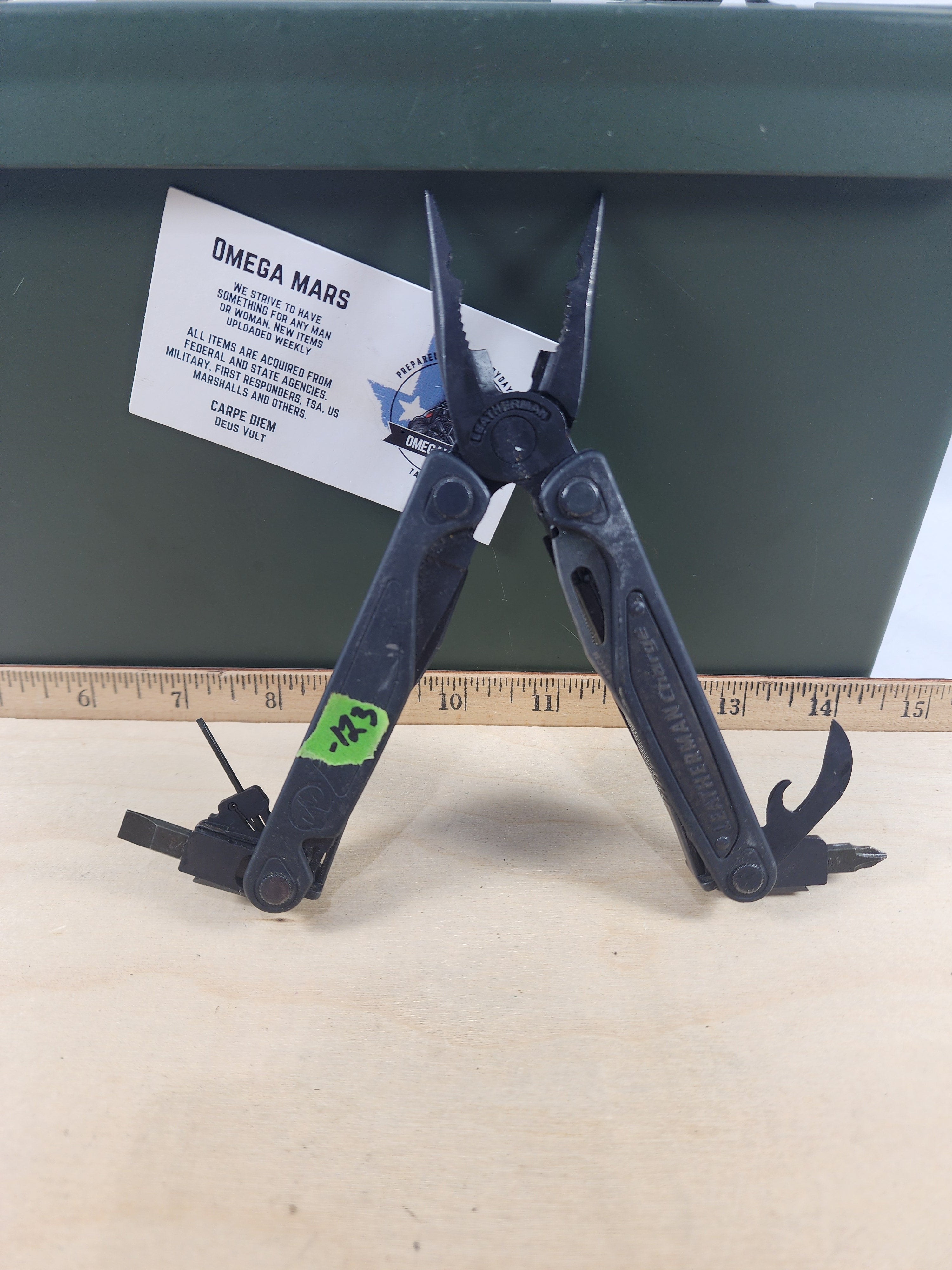 Leatherman Charge #-123 Light usage, dirty