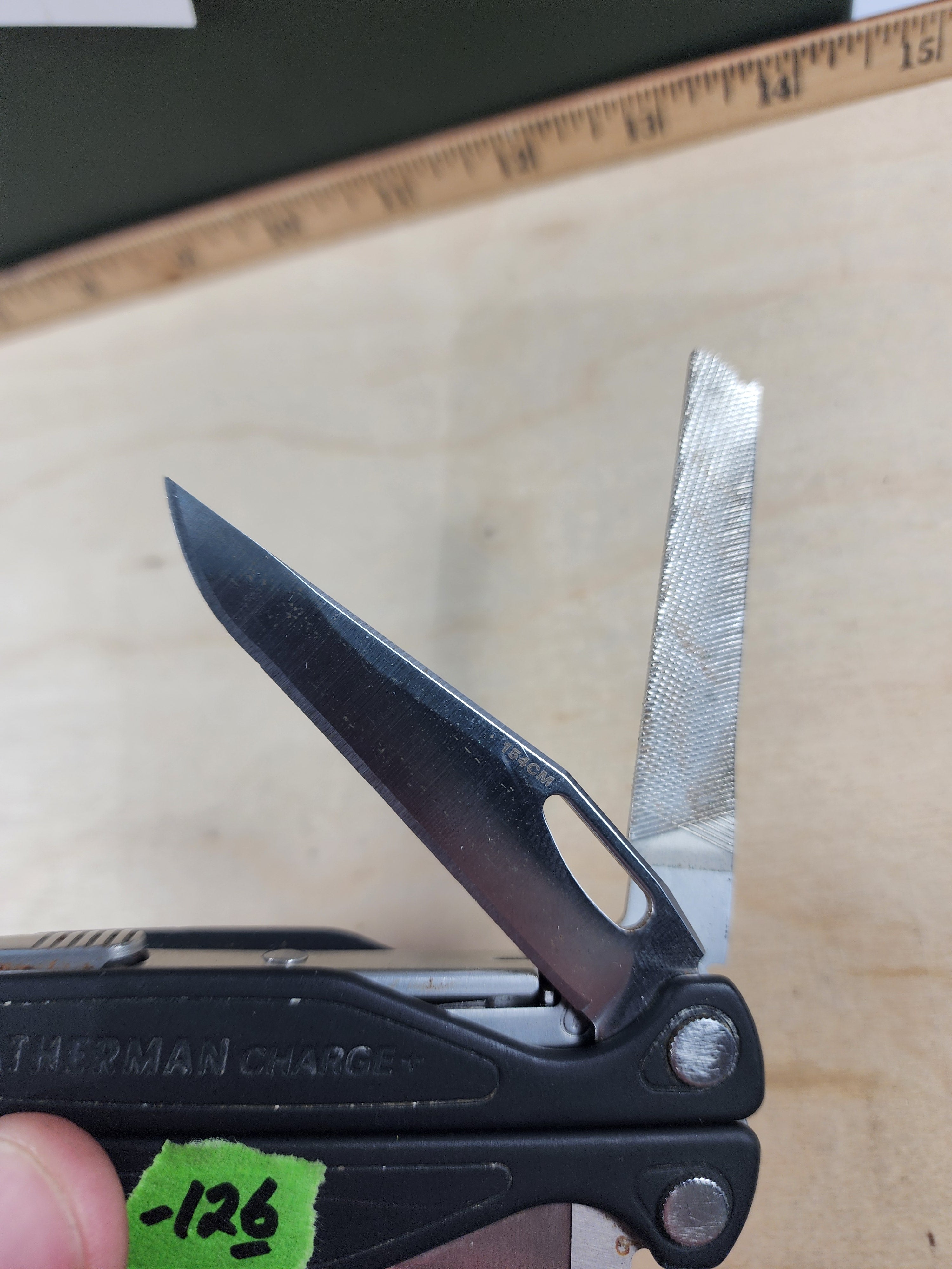 Leatherman Charge + #=-126 Light usage, dirty, rust spots
