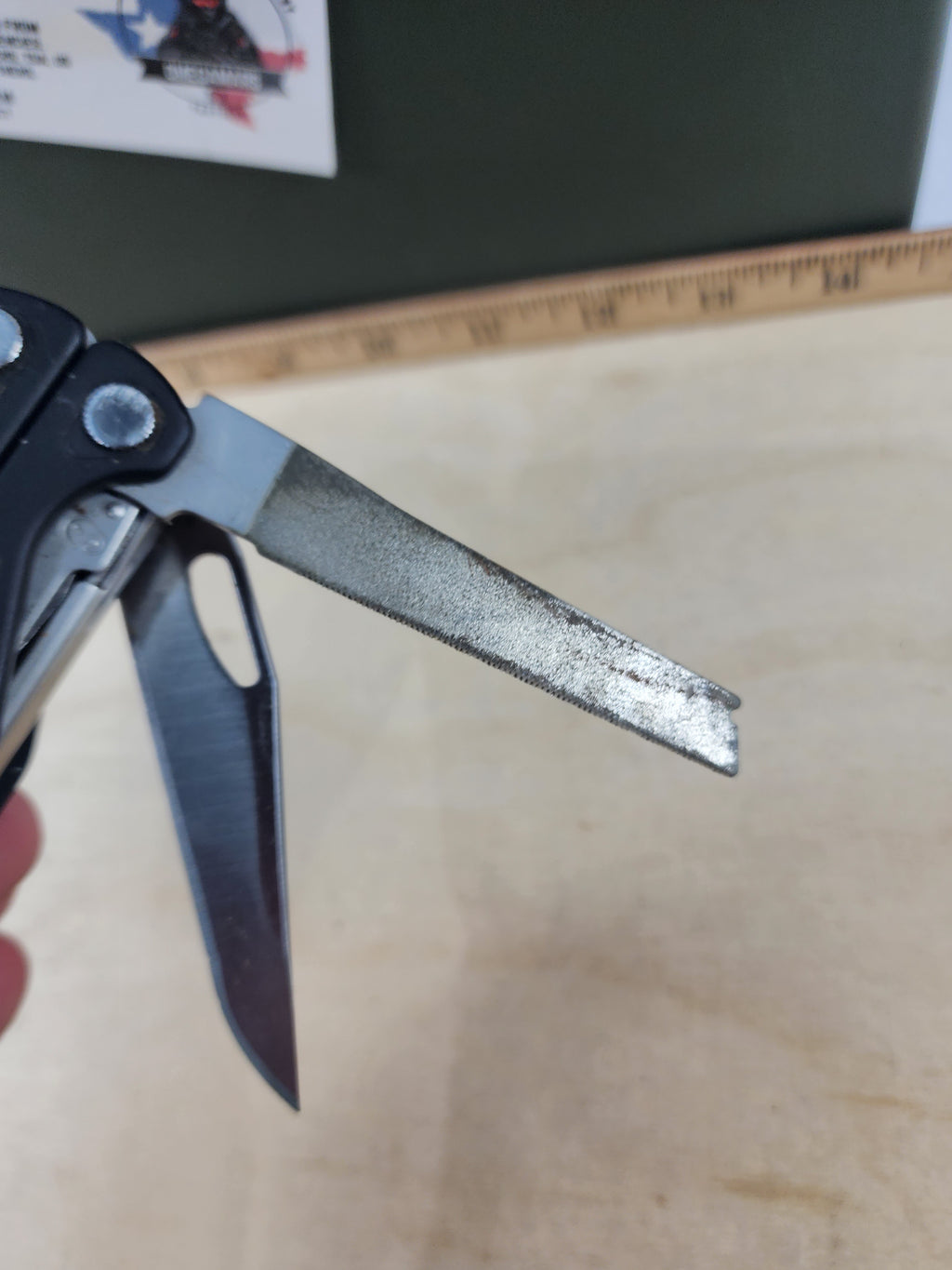 Leatherman Charge + #=-126 Light usage, dirty, rust spots