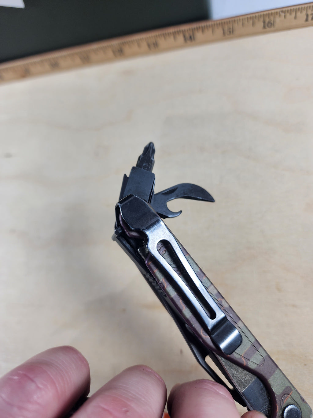 Leatherman Charge Plus #=-130 Woodland Camo - Limited edition, light usage.