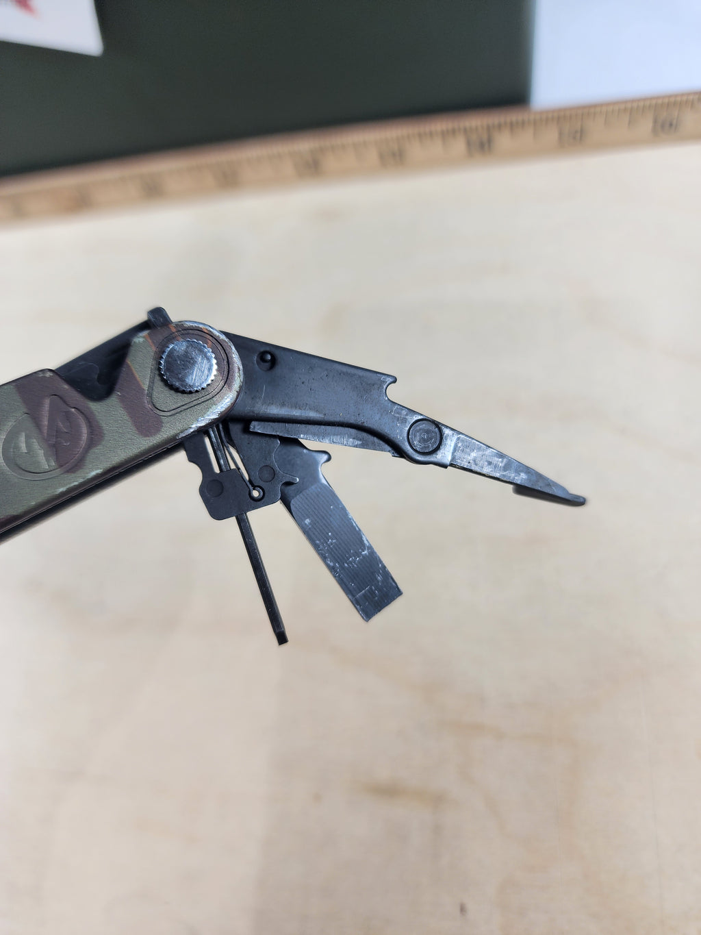 Leatherman Charge Plus #=-130 Woodland Camo - Limited edition, light usage.