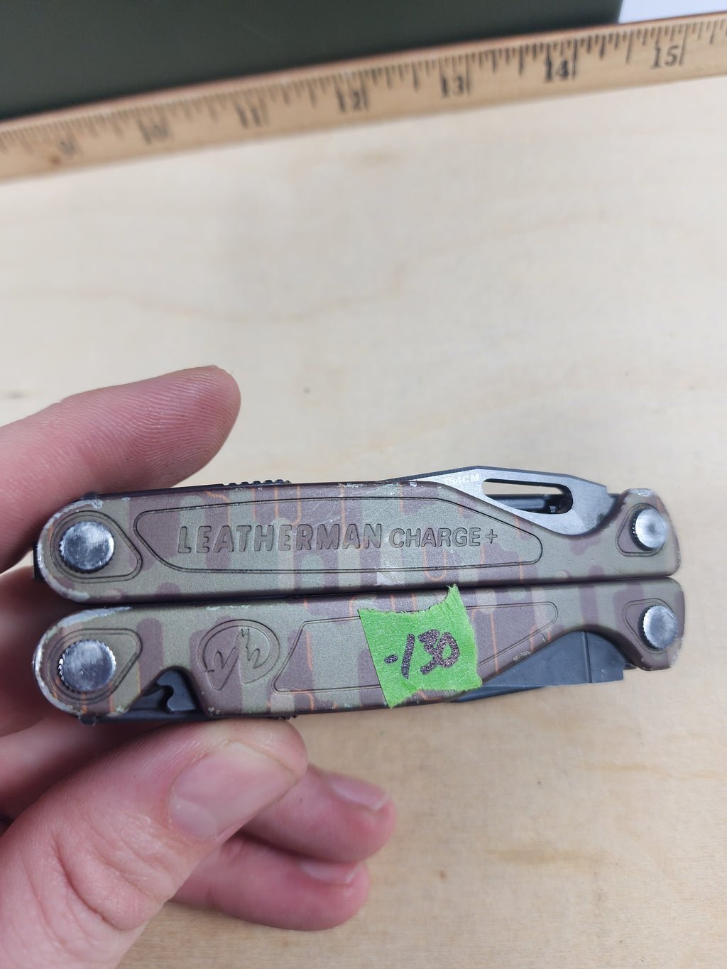 Leatherman Charge Plus #=-130 Woodland Camo - Limited edition, light usage.
