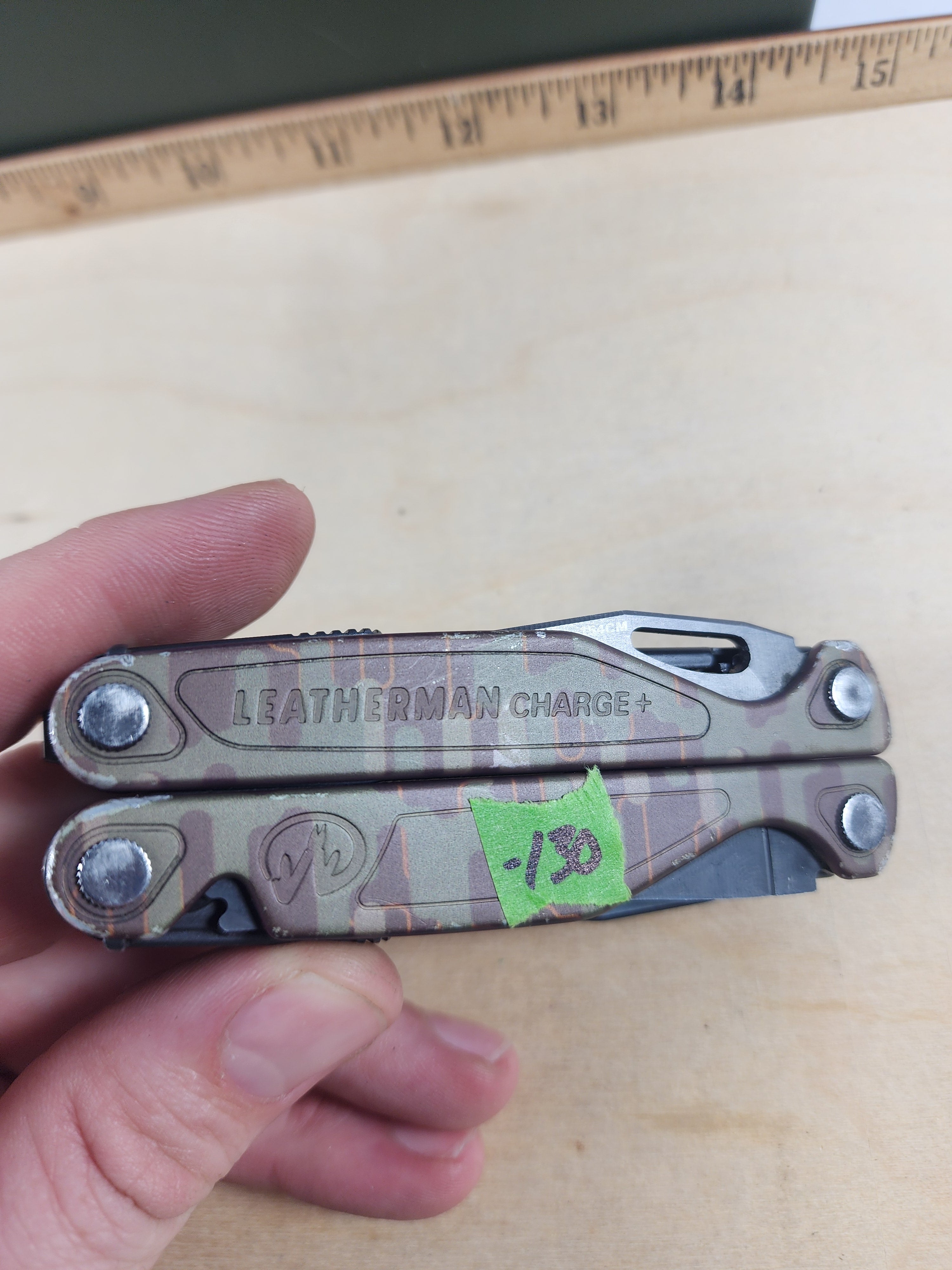 Leatherman Charge Plus #=-130 Woodland Camo - Limited edition, light usage.