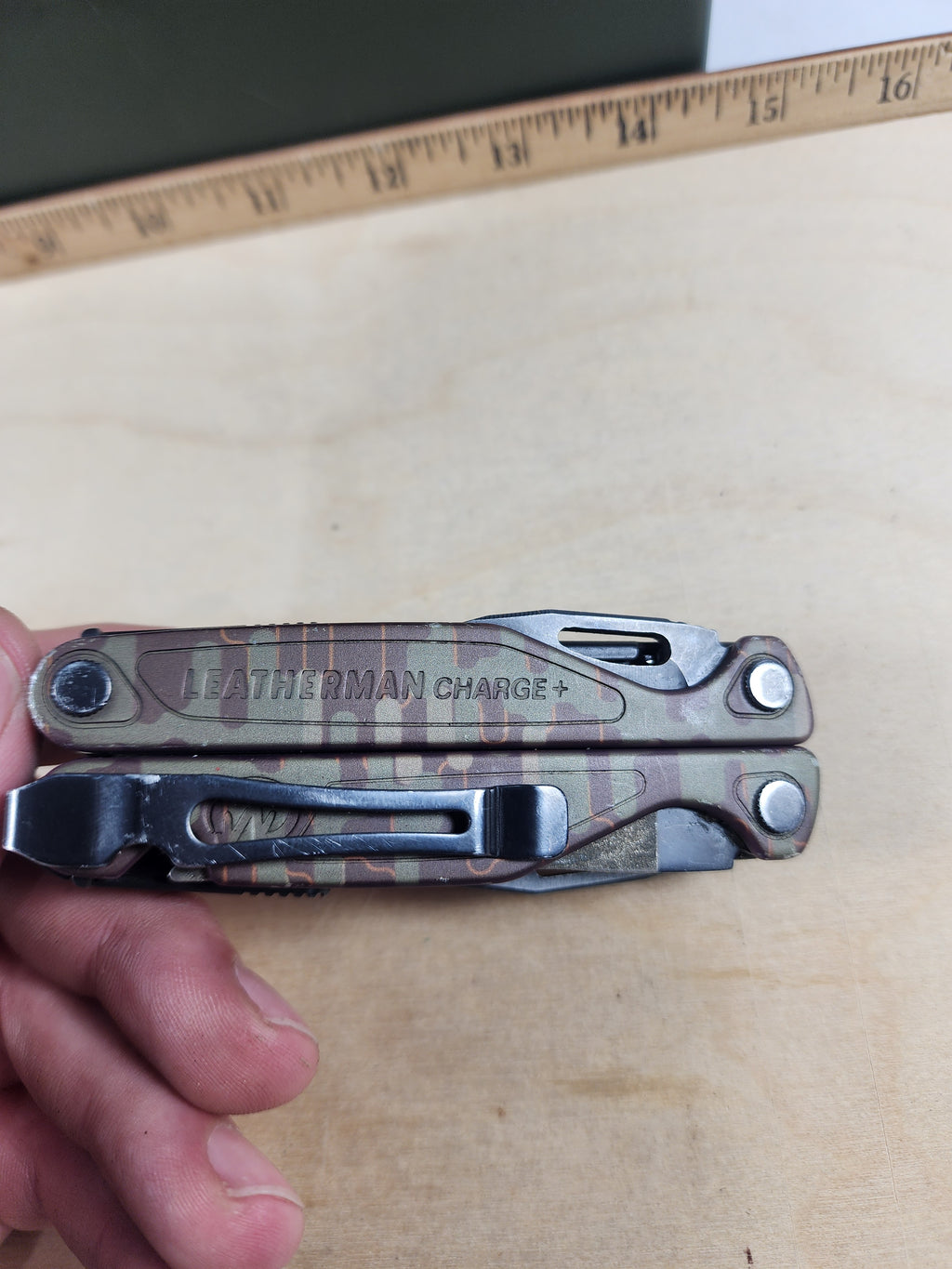 Leatherman Charge Plus #=-130 Woodland Camo - Limited edition, light usage.
