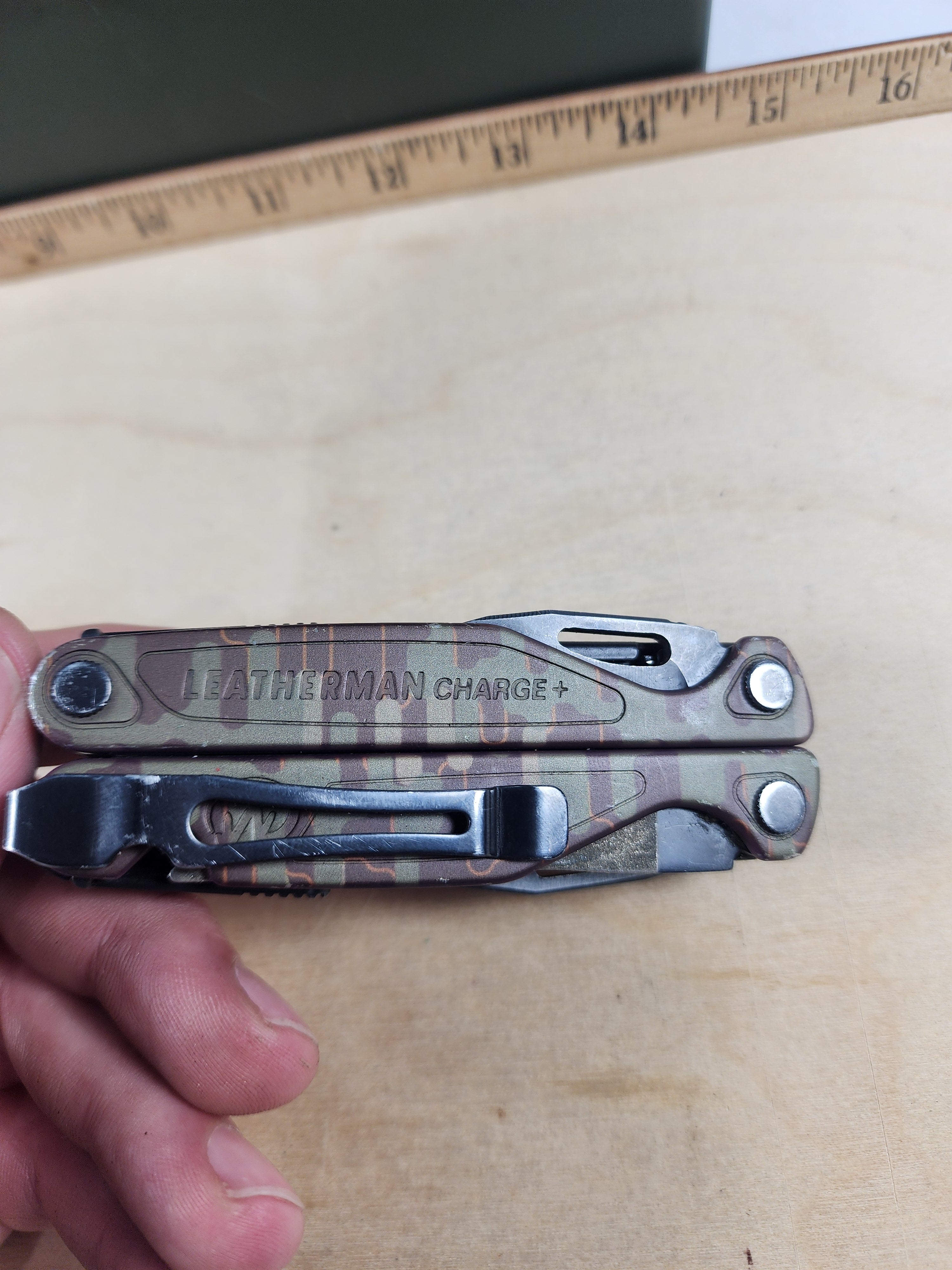 Leatherman Charge Plus #=-130 Woodland Camo - Limited edition, light usage.
