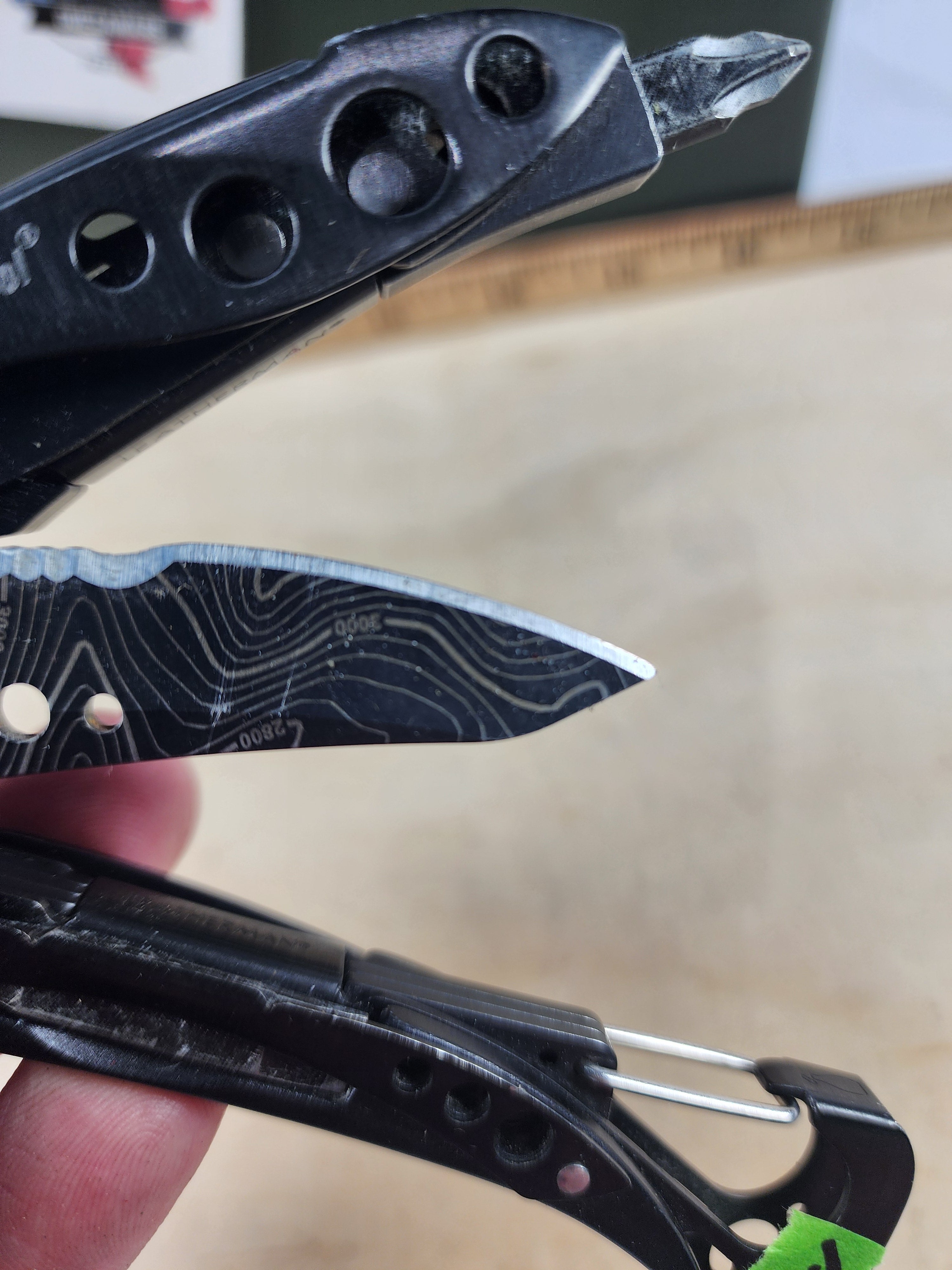 Leatherman Skeletool #-134 Discontinued color options, ,light usage