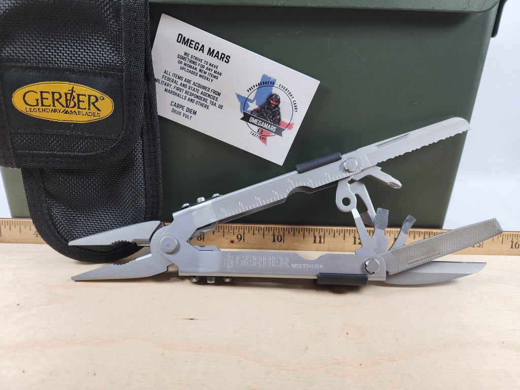 Gerber Multi-Plier 600 - Stainless/Black Basic models (MSRP $89.72)