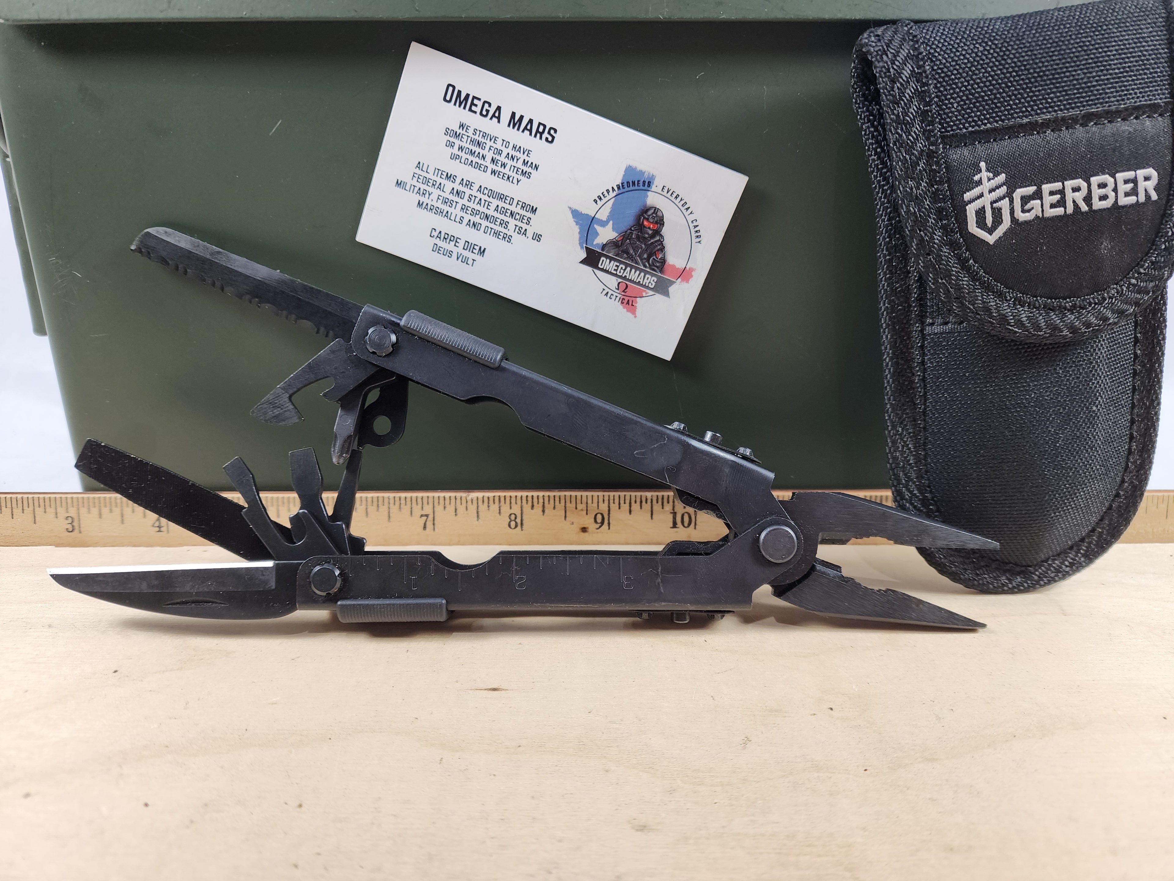 Gerber Multi-Plier 600 - Stainless/Black Basic models (MSRP $89.72)